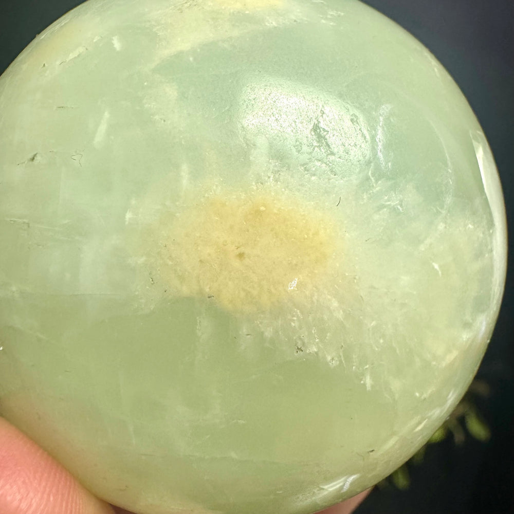 Pistachio Calcite Sphere