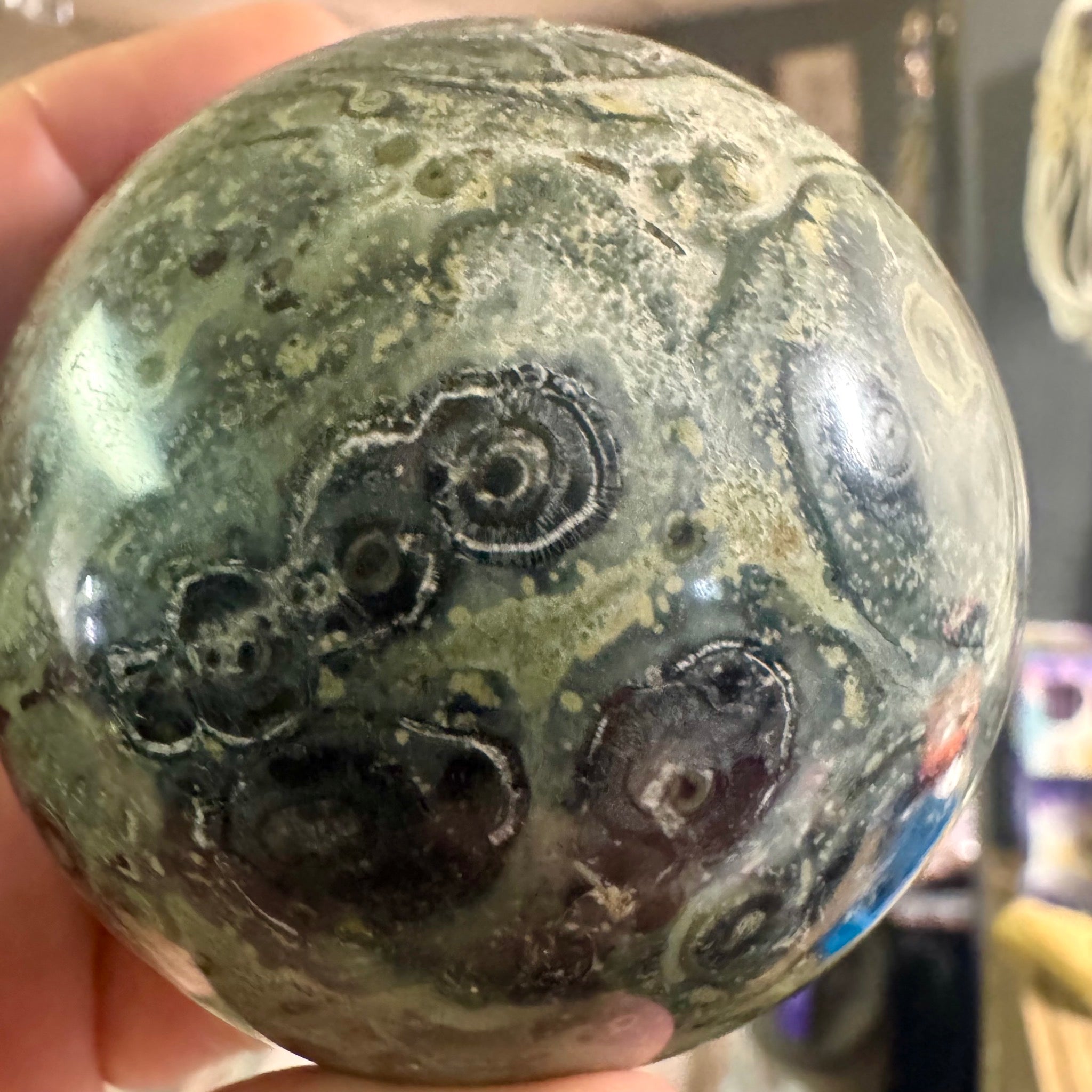 Kambaba Jasper Sphere