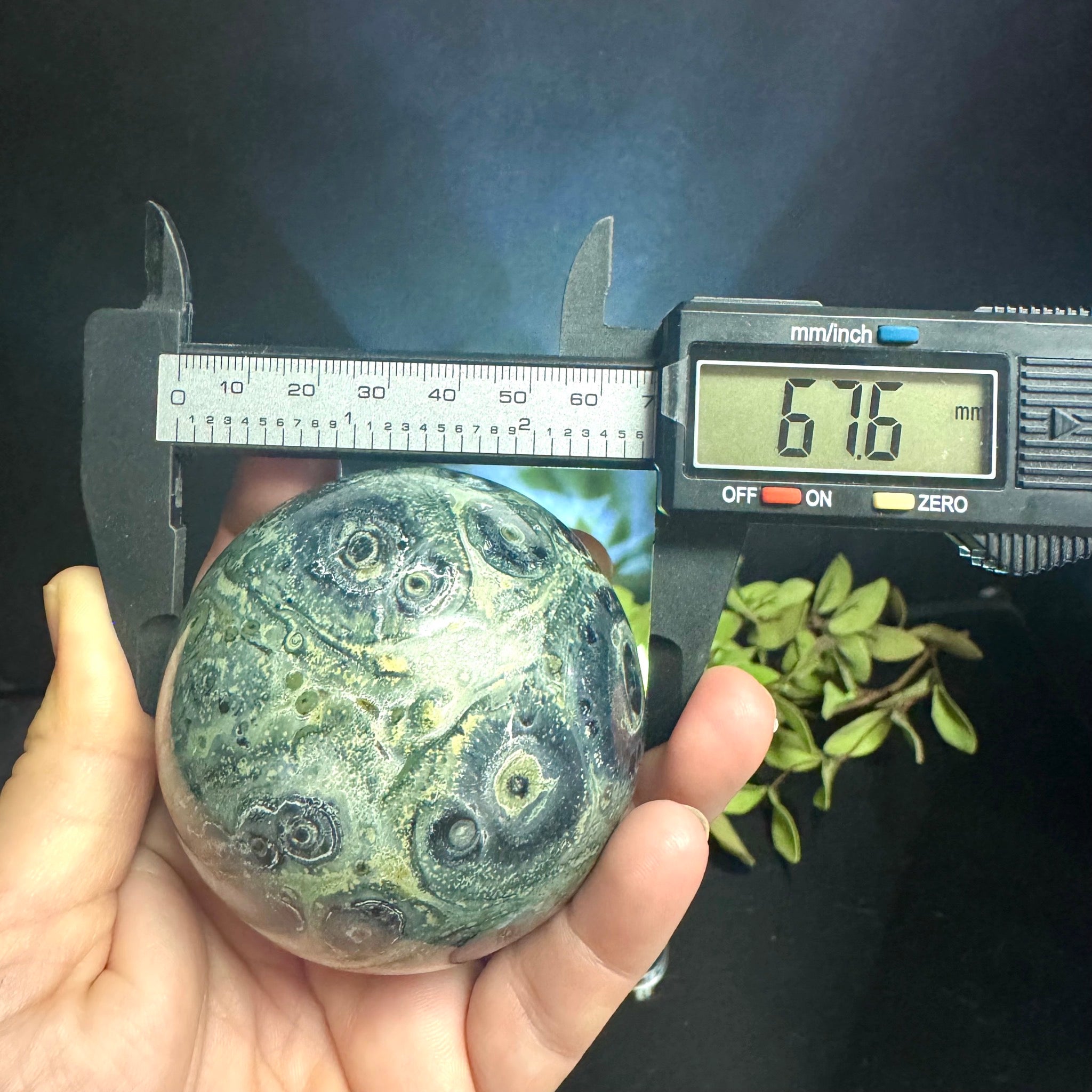Kambaba Jasper Sphere