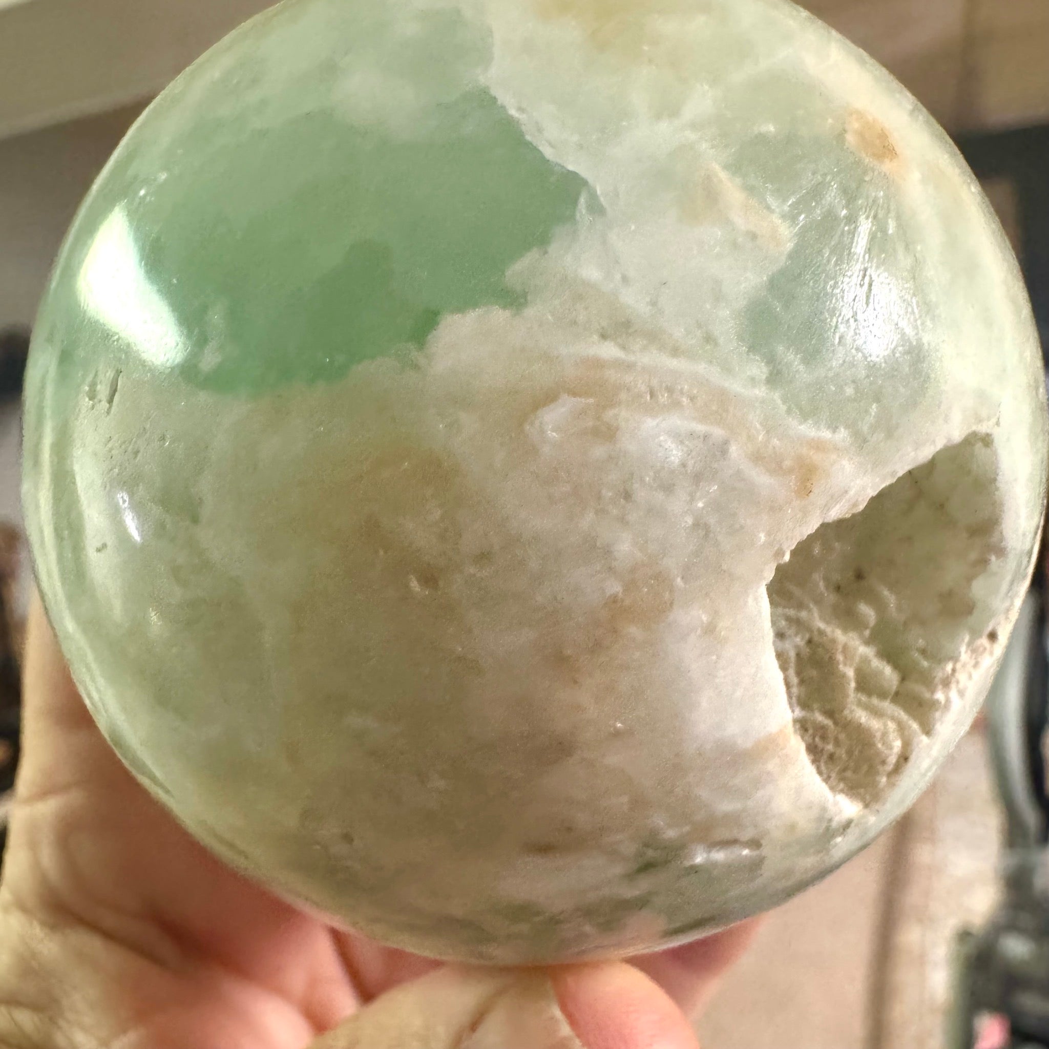 Caribbean Calcite Sphere