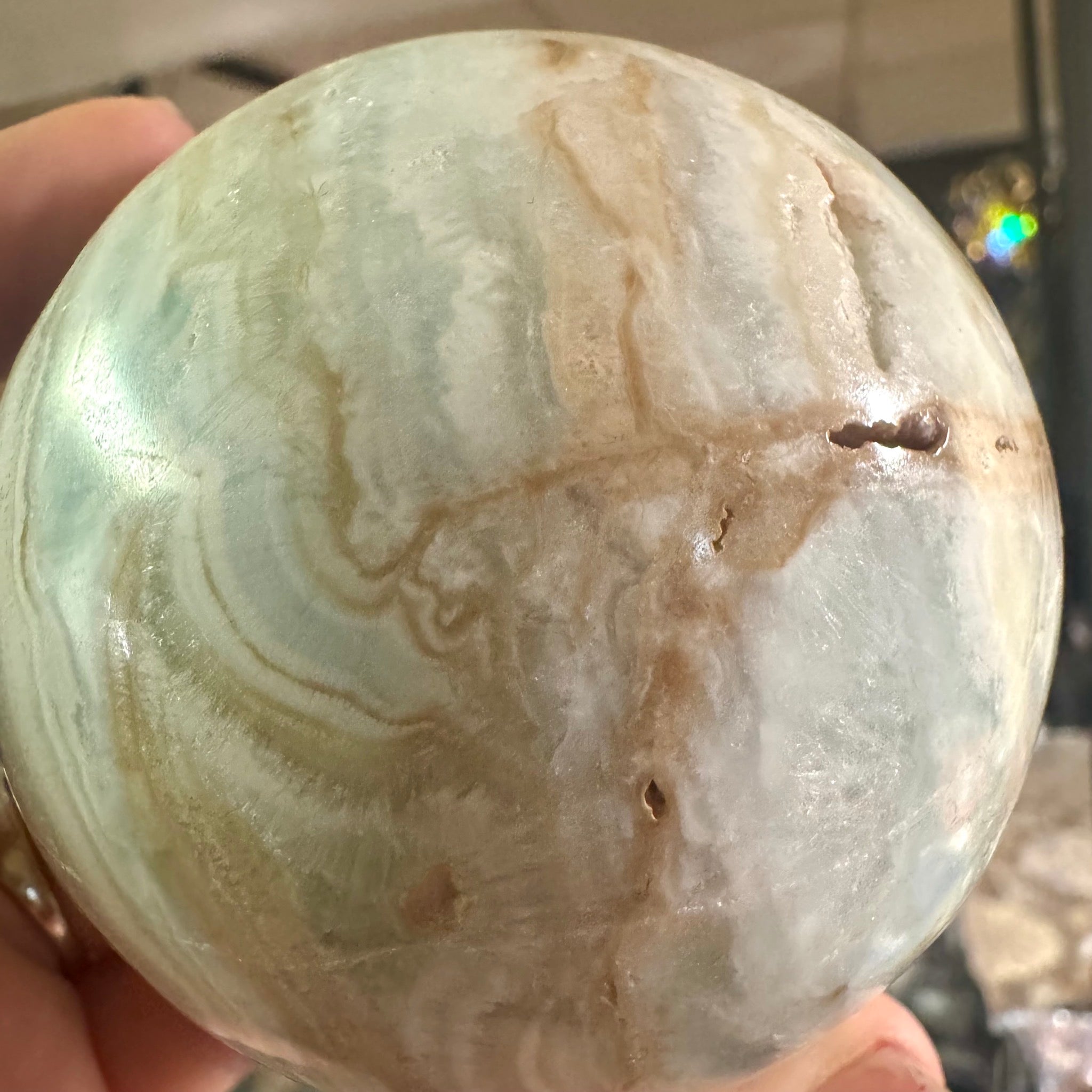 Caribbean Calcite Sphere