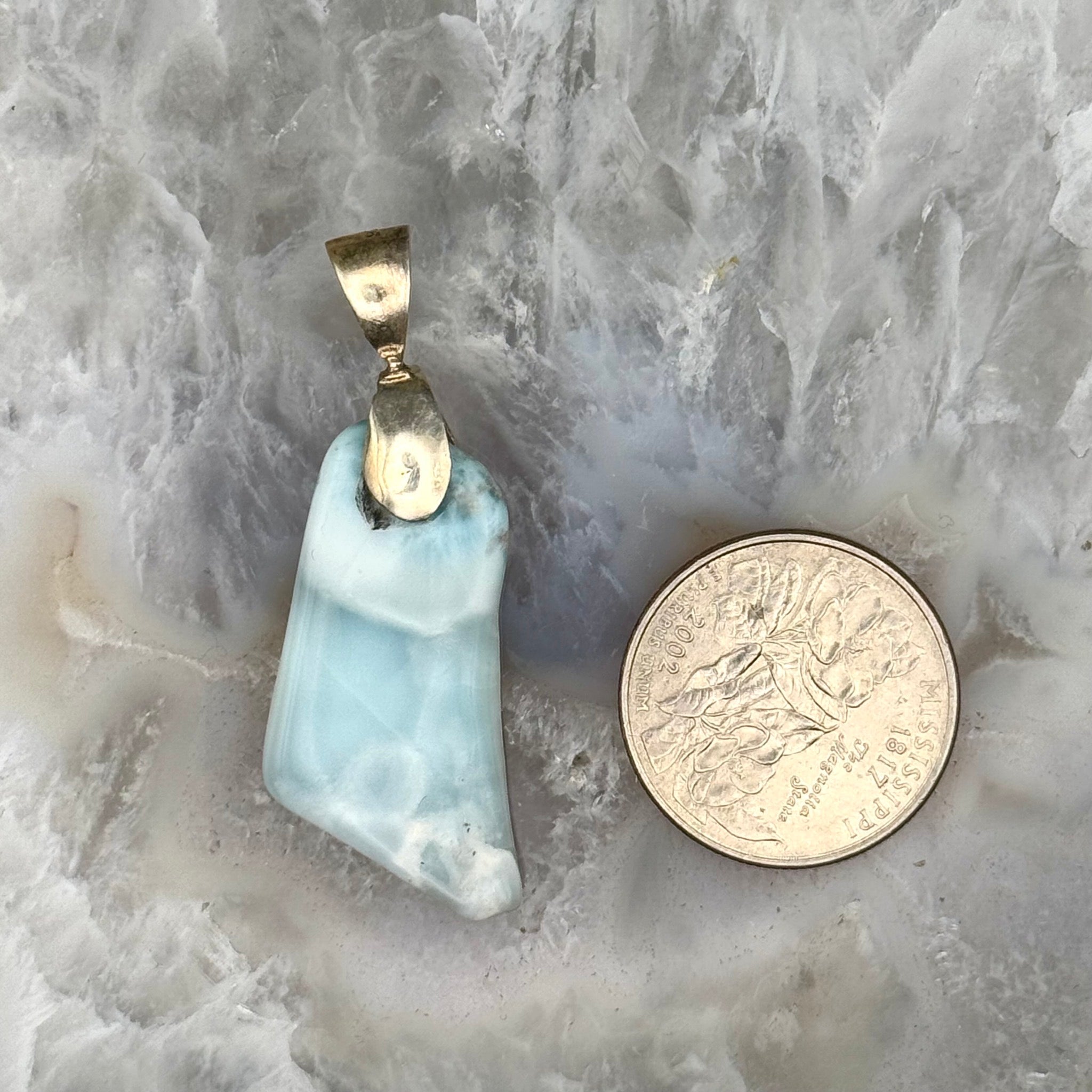 Larimar Pendant