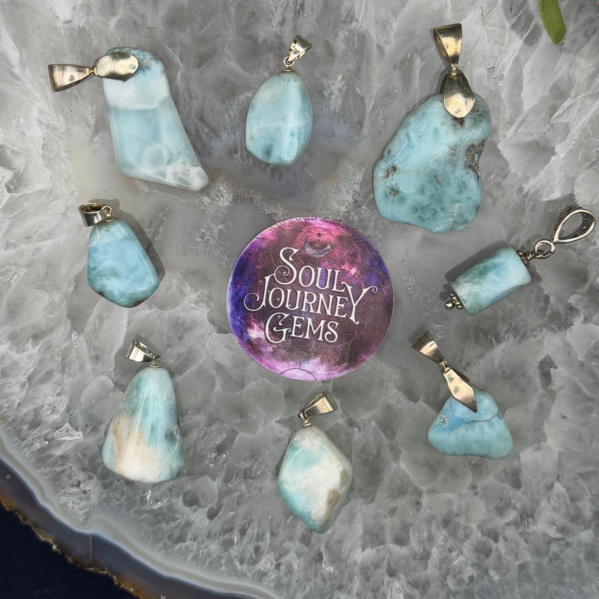 Larimar Pendant