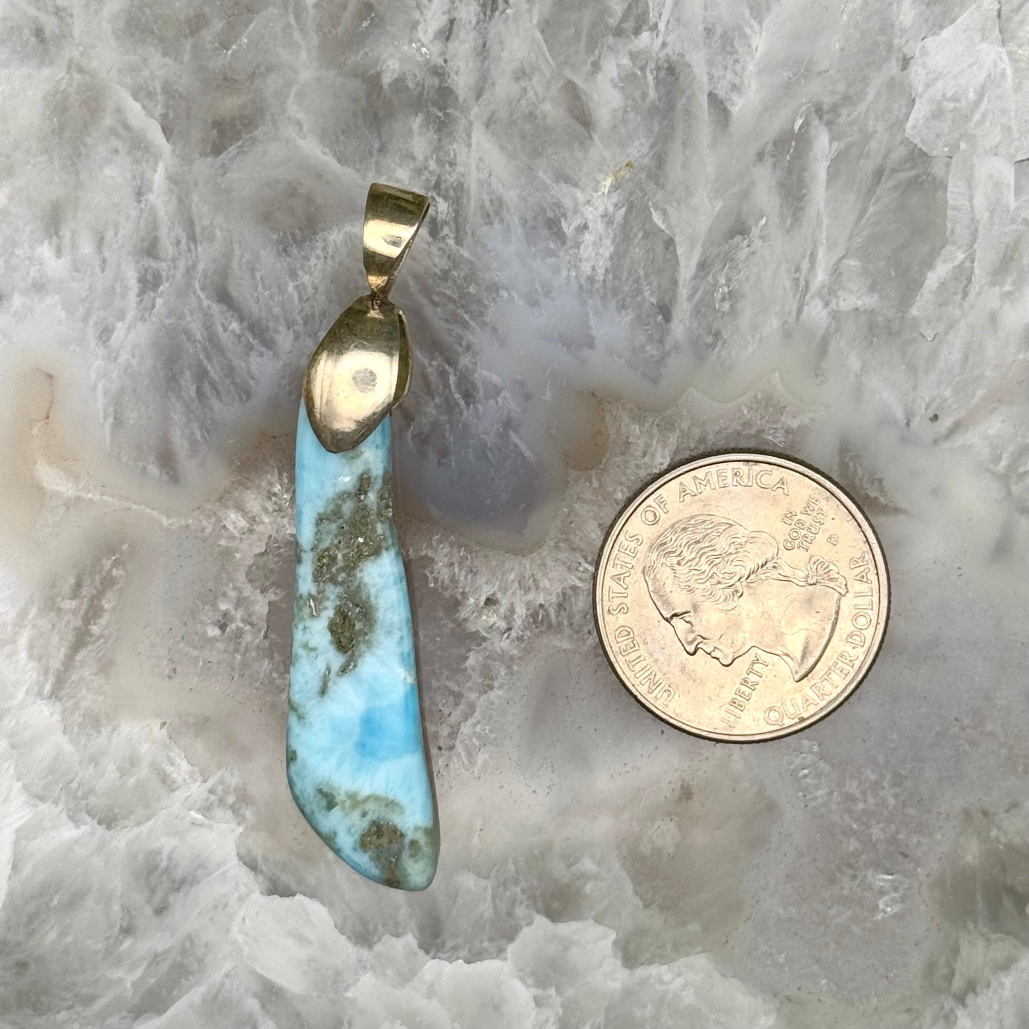 Larimar Pendant