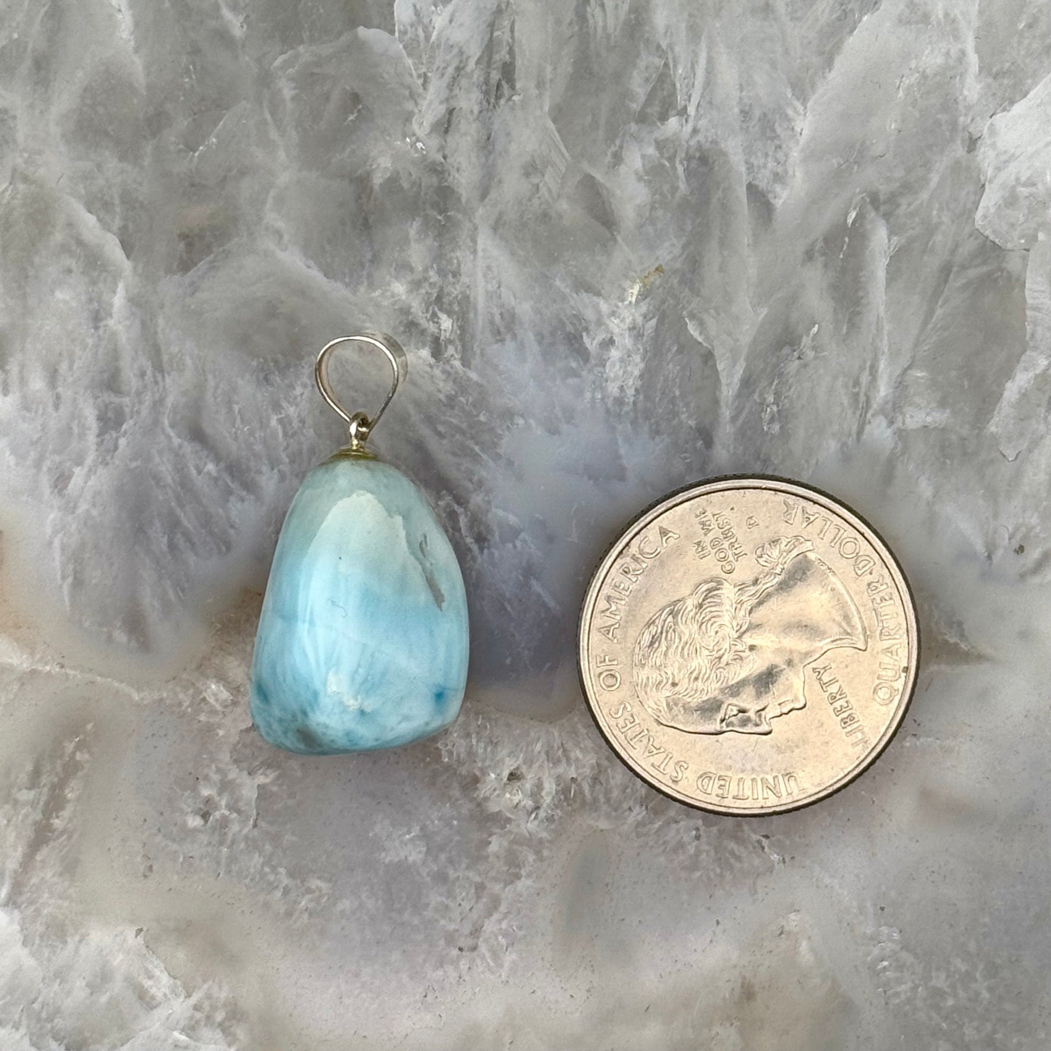 Larimar Pendant