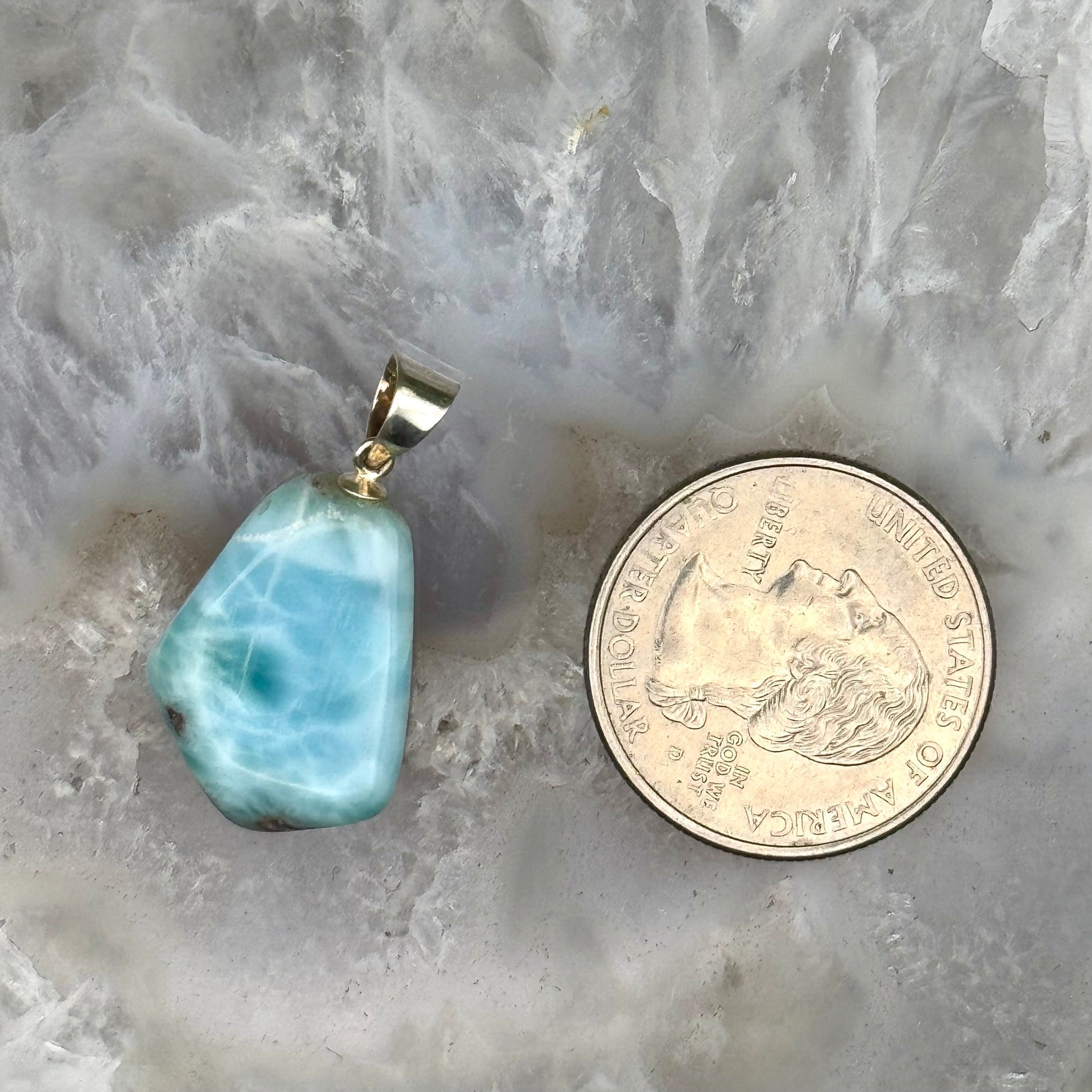 Larimar Pendant