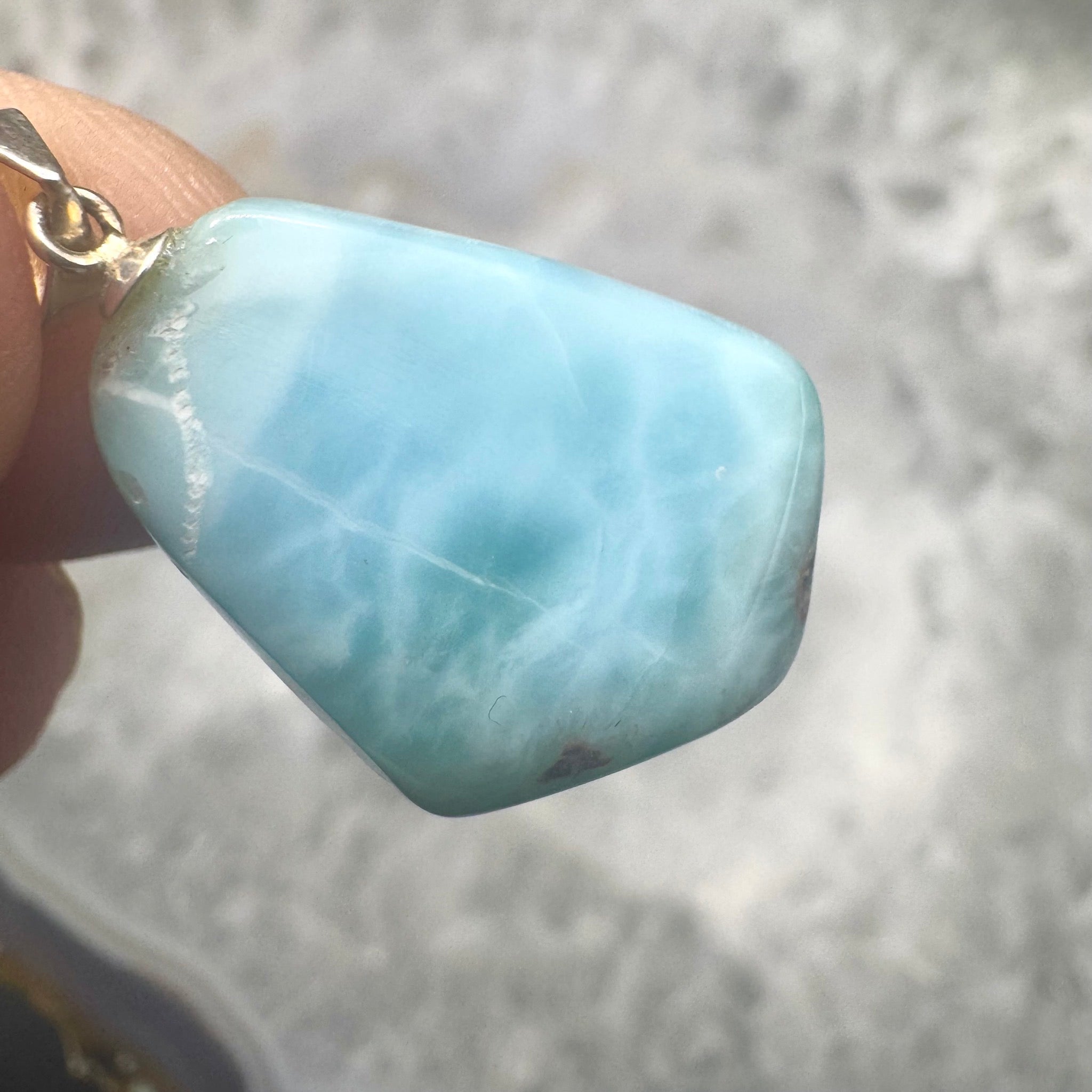 Larimar Pendant