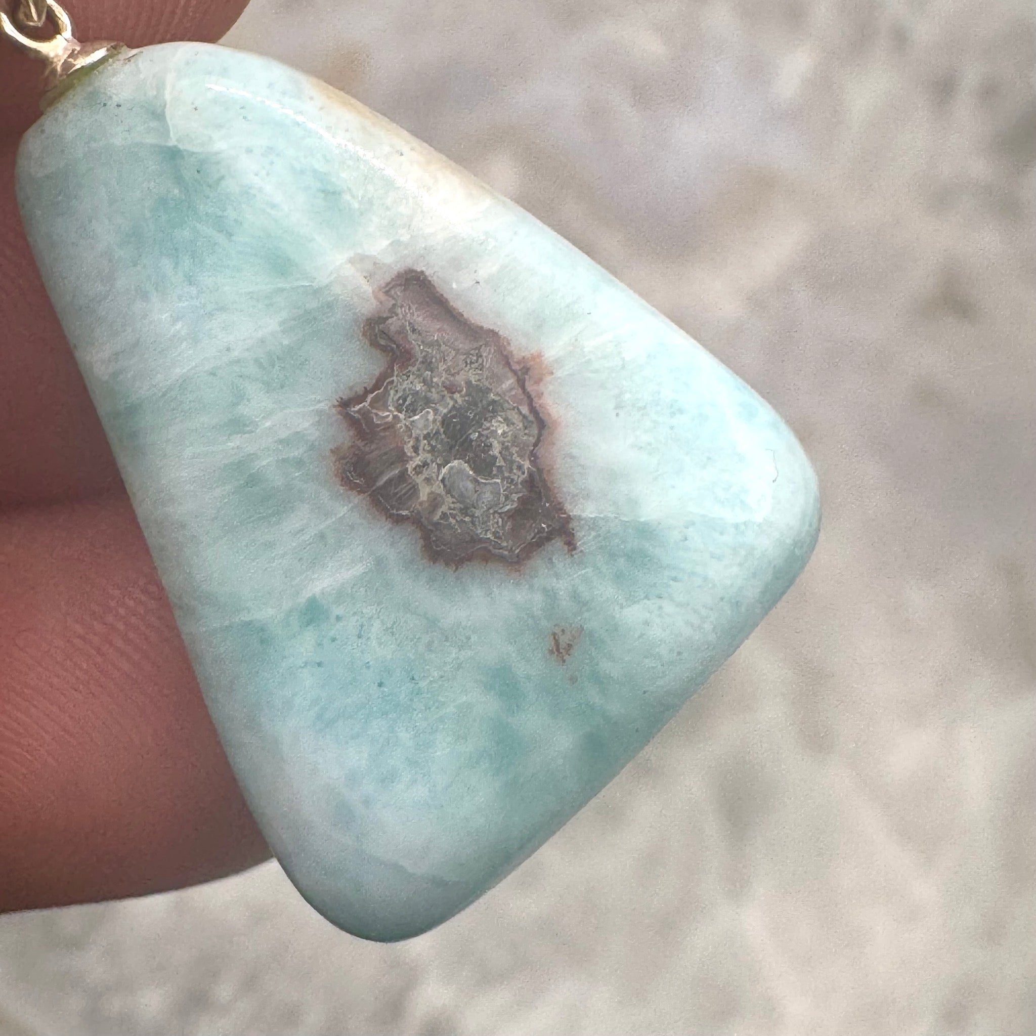 Larimar Pendant