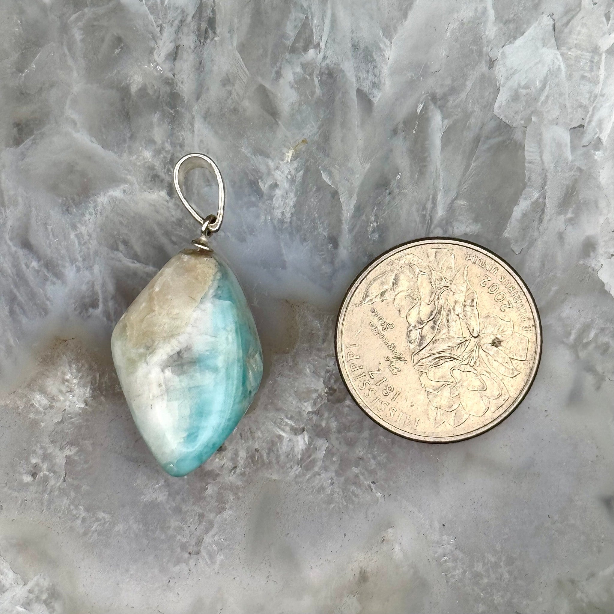 Larimar Pendant