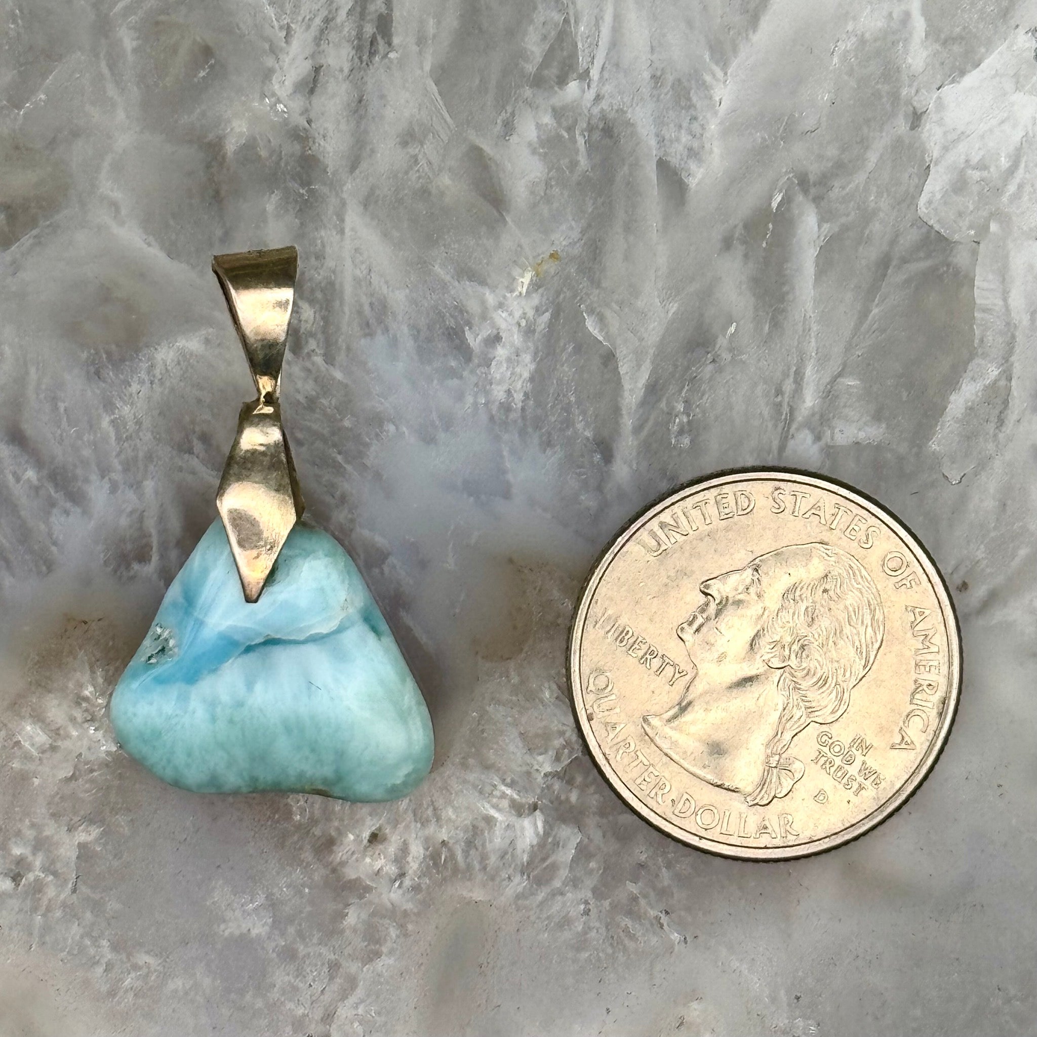 Larimar Pendant