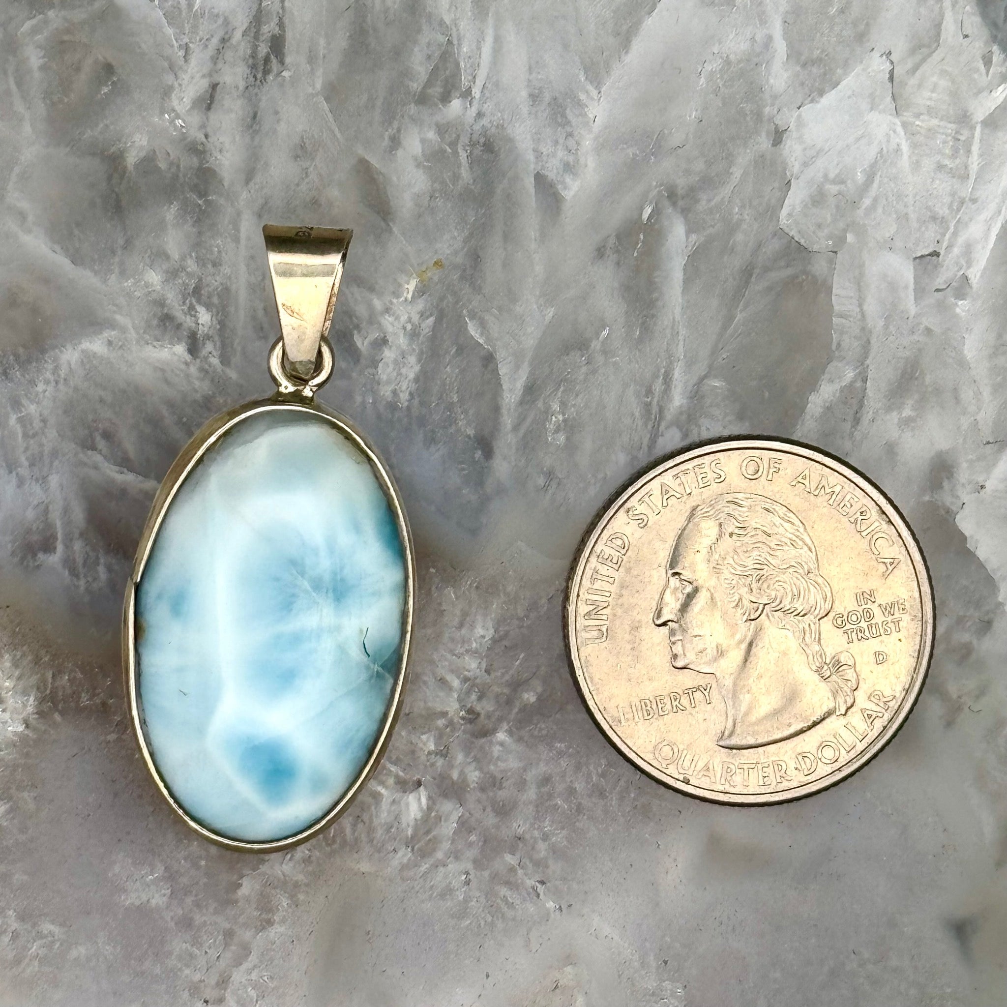 Larimar Pendant