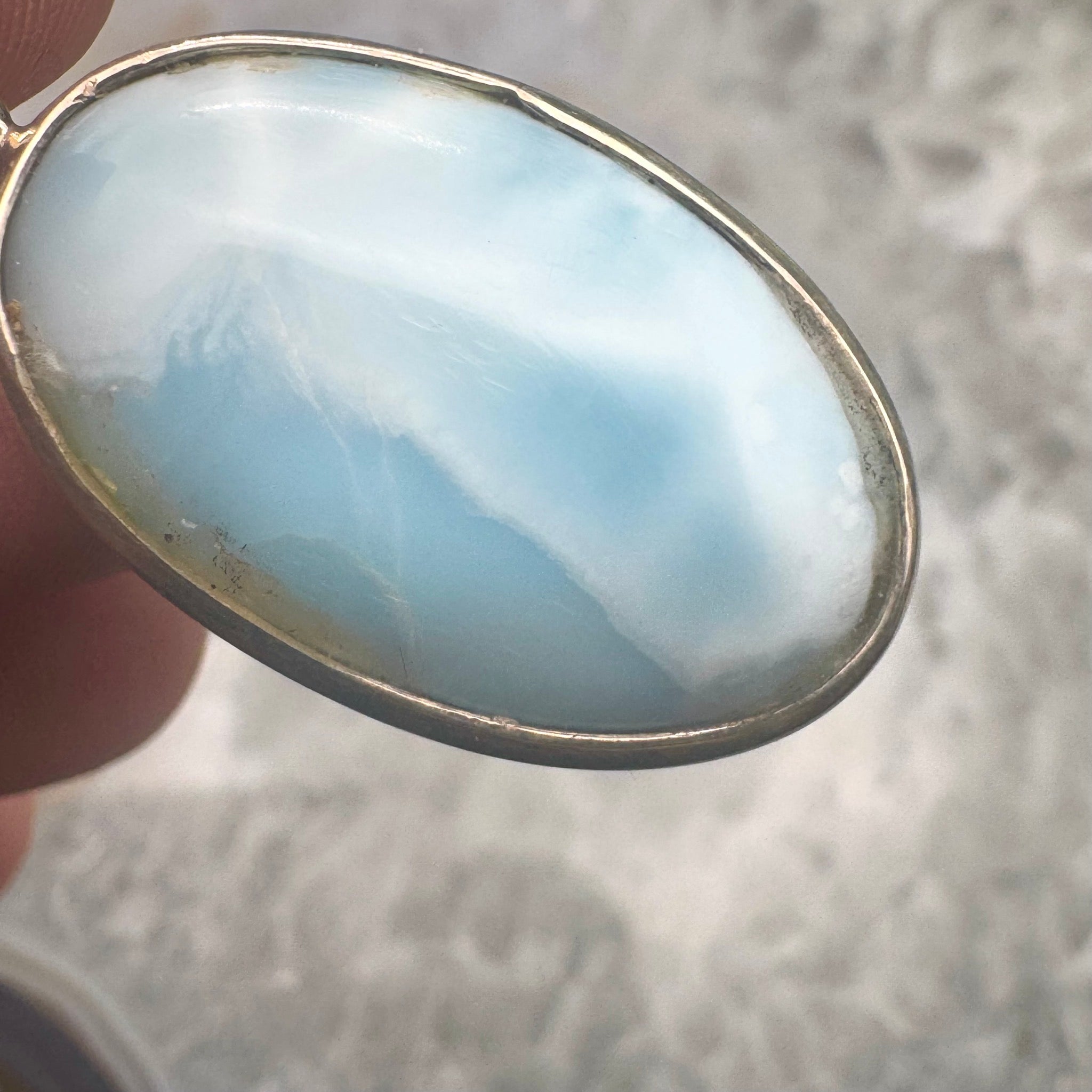 Larimar Pendant