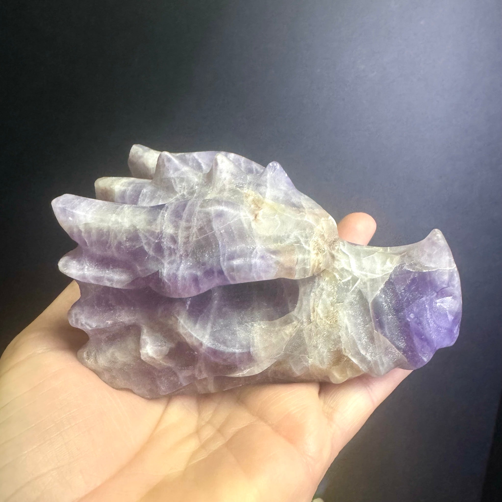 Chevron Amethyst Dragon