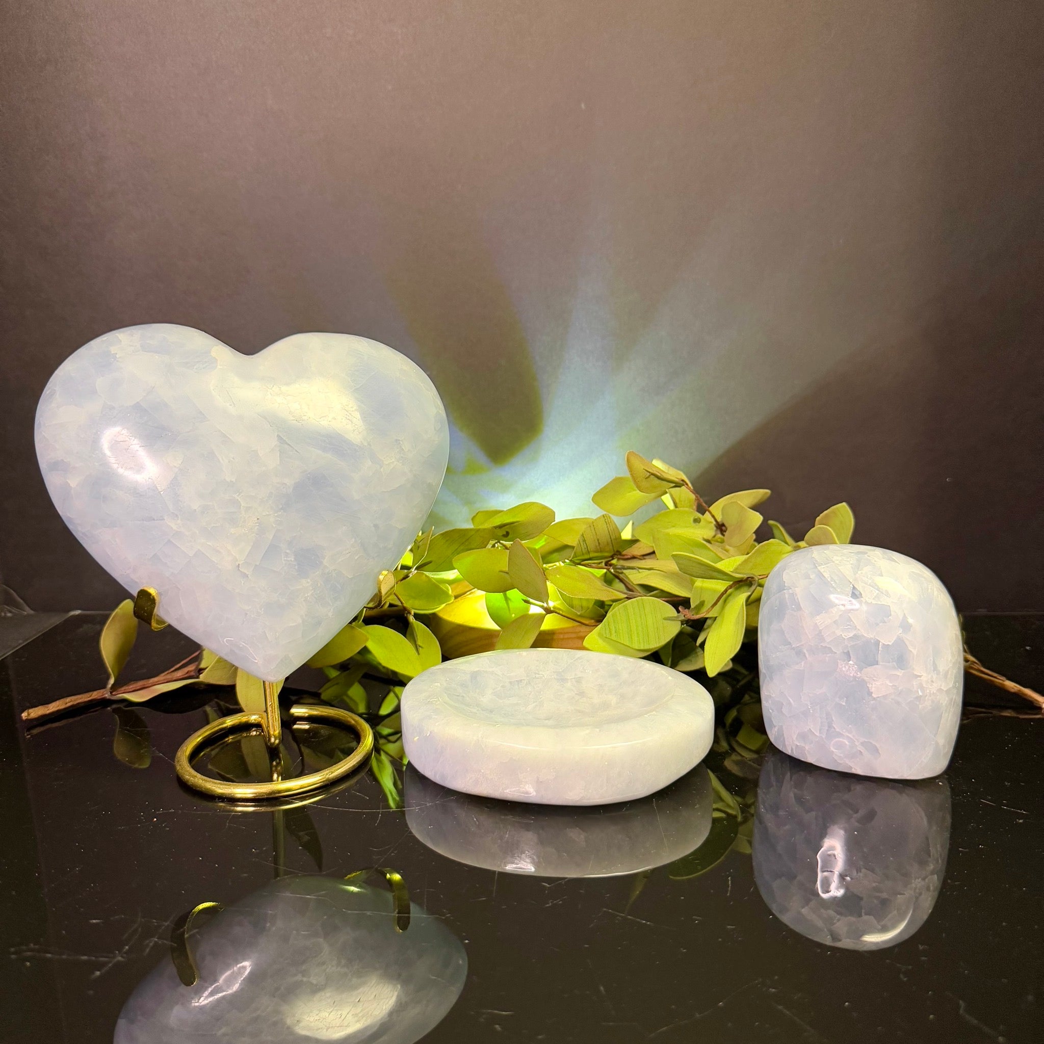 Blue Calcite Bowl