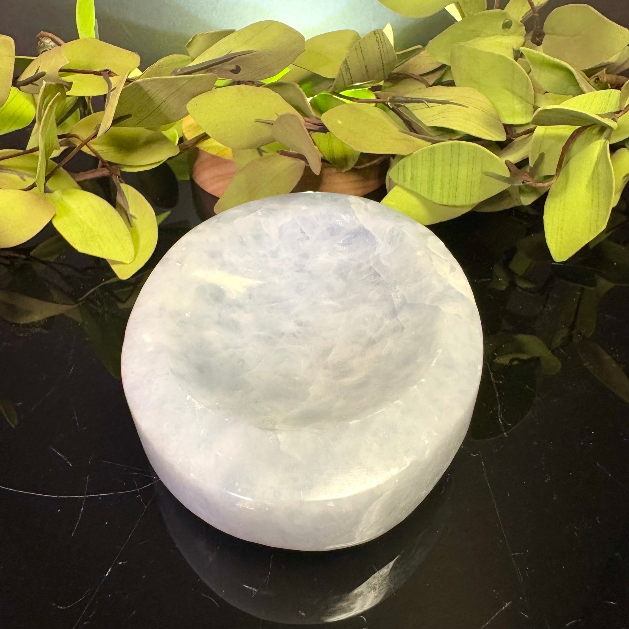 Blue Calcite Bowl