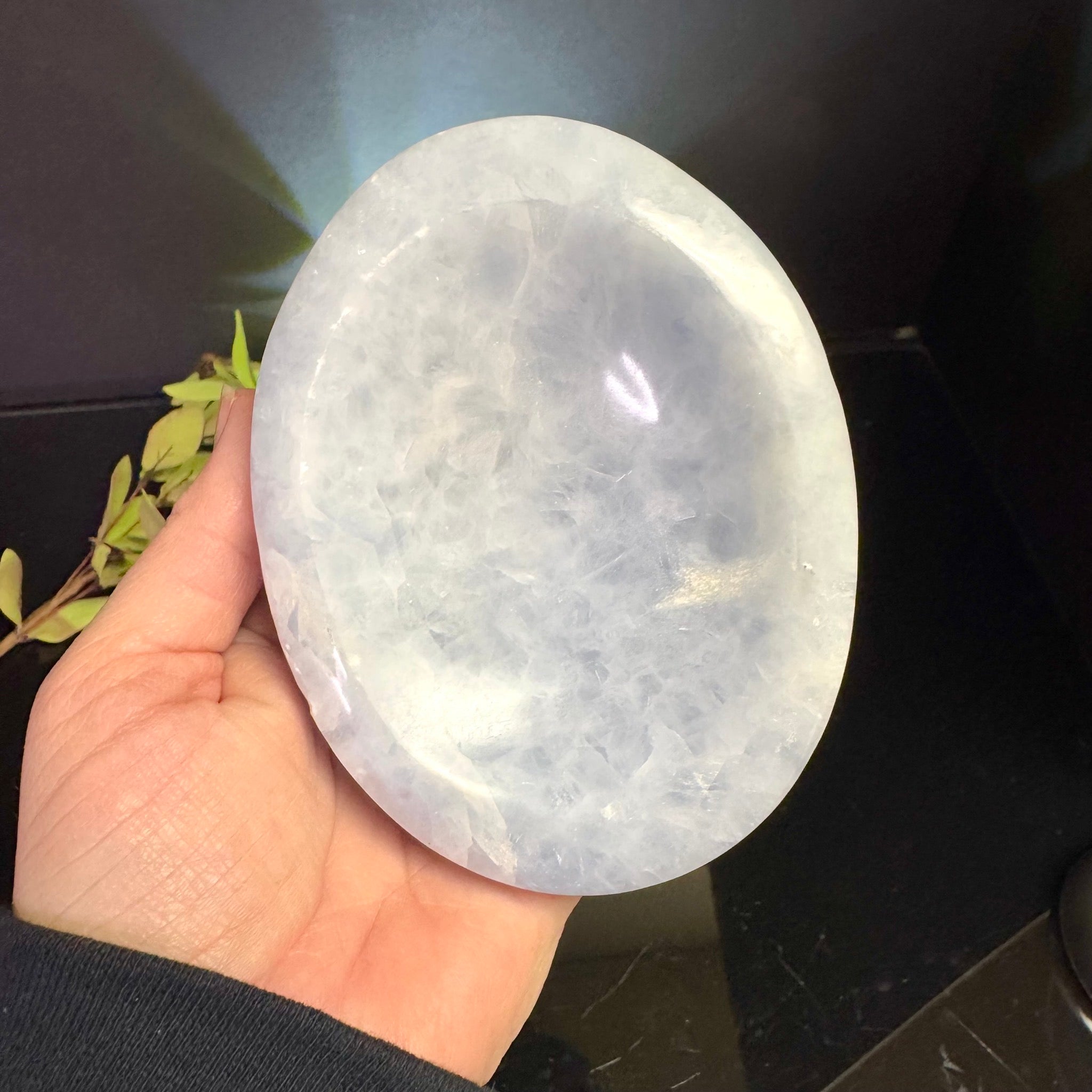 Blue Calcite Bowl