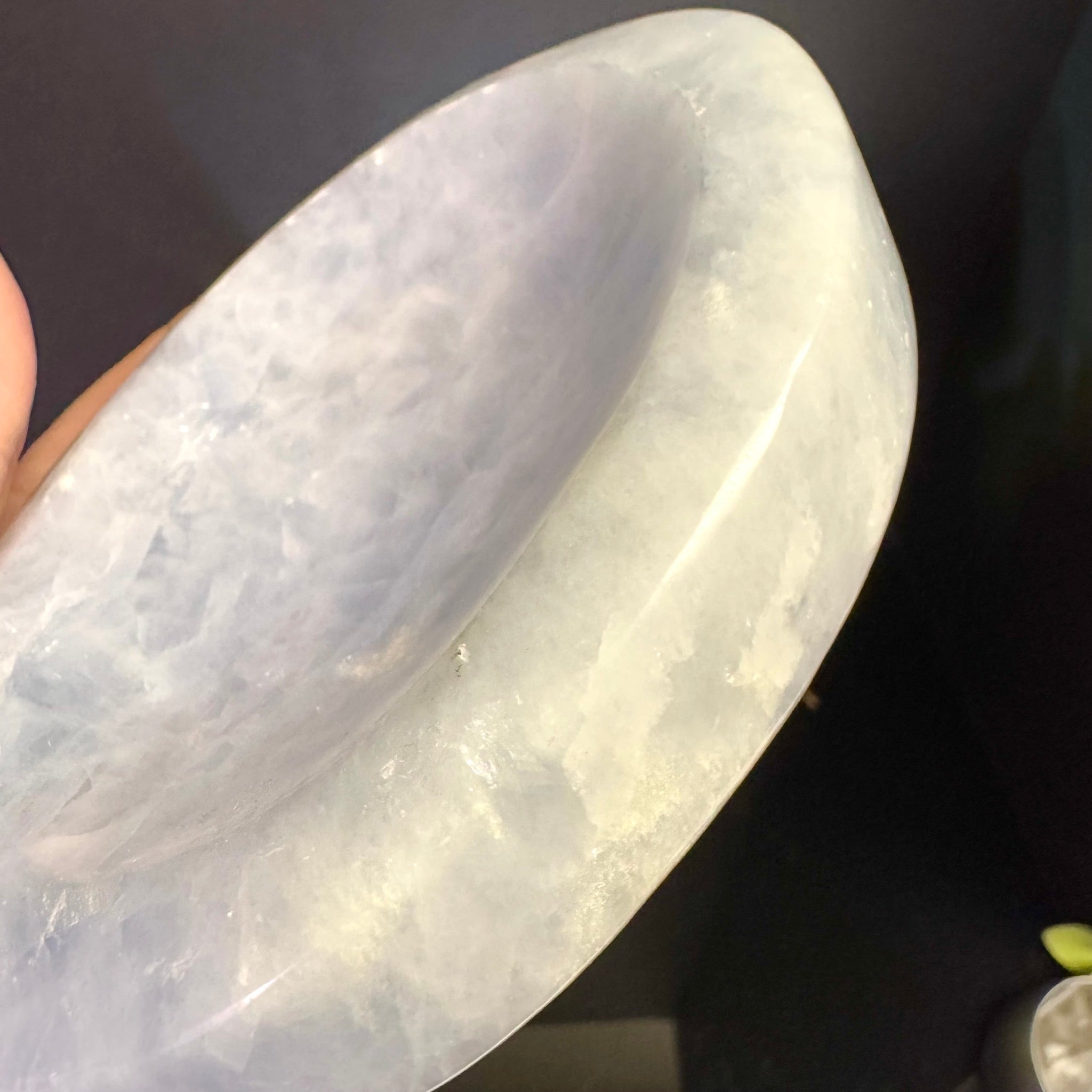 Blue Calcite Bowl