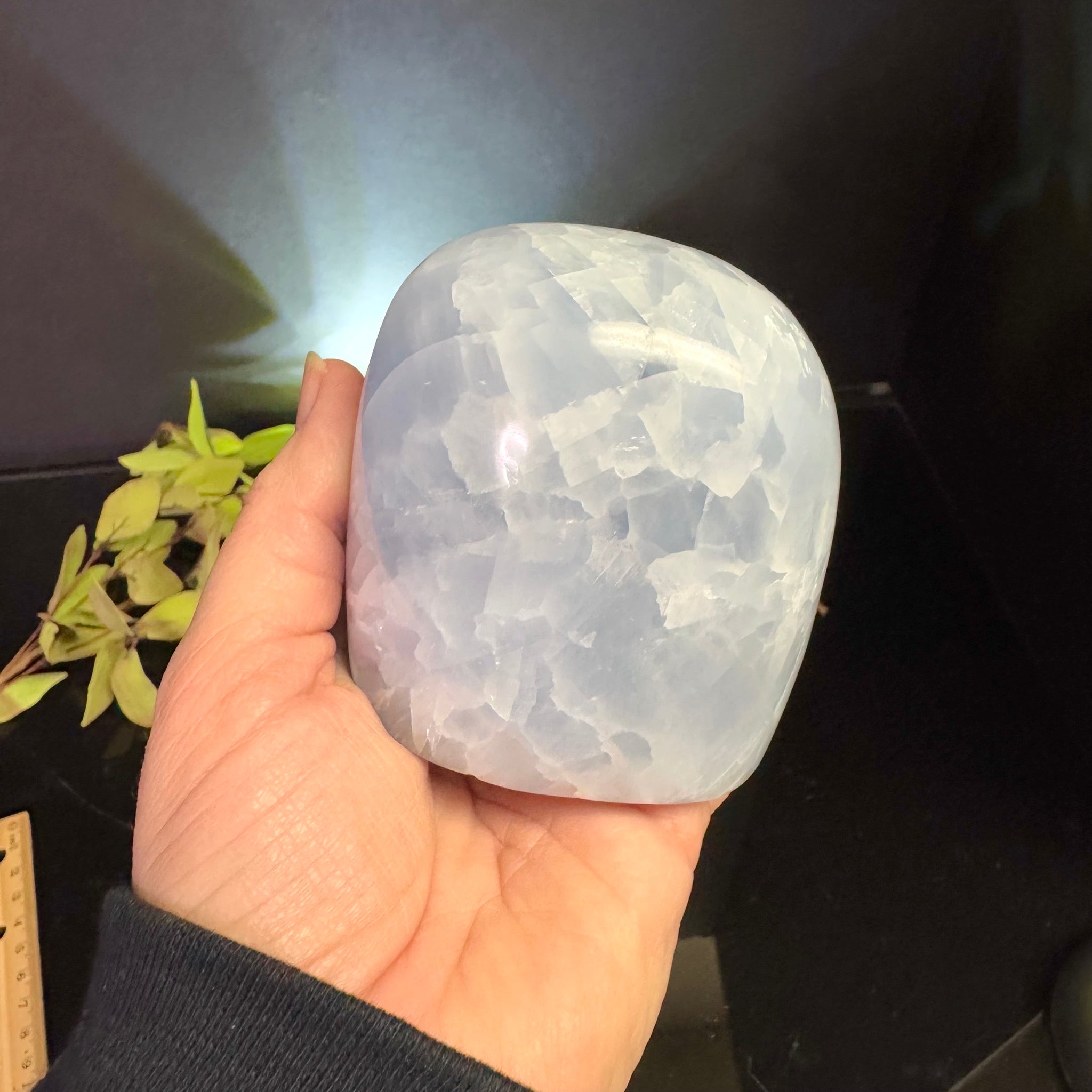 Blue Calcite Free Form