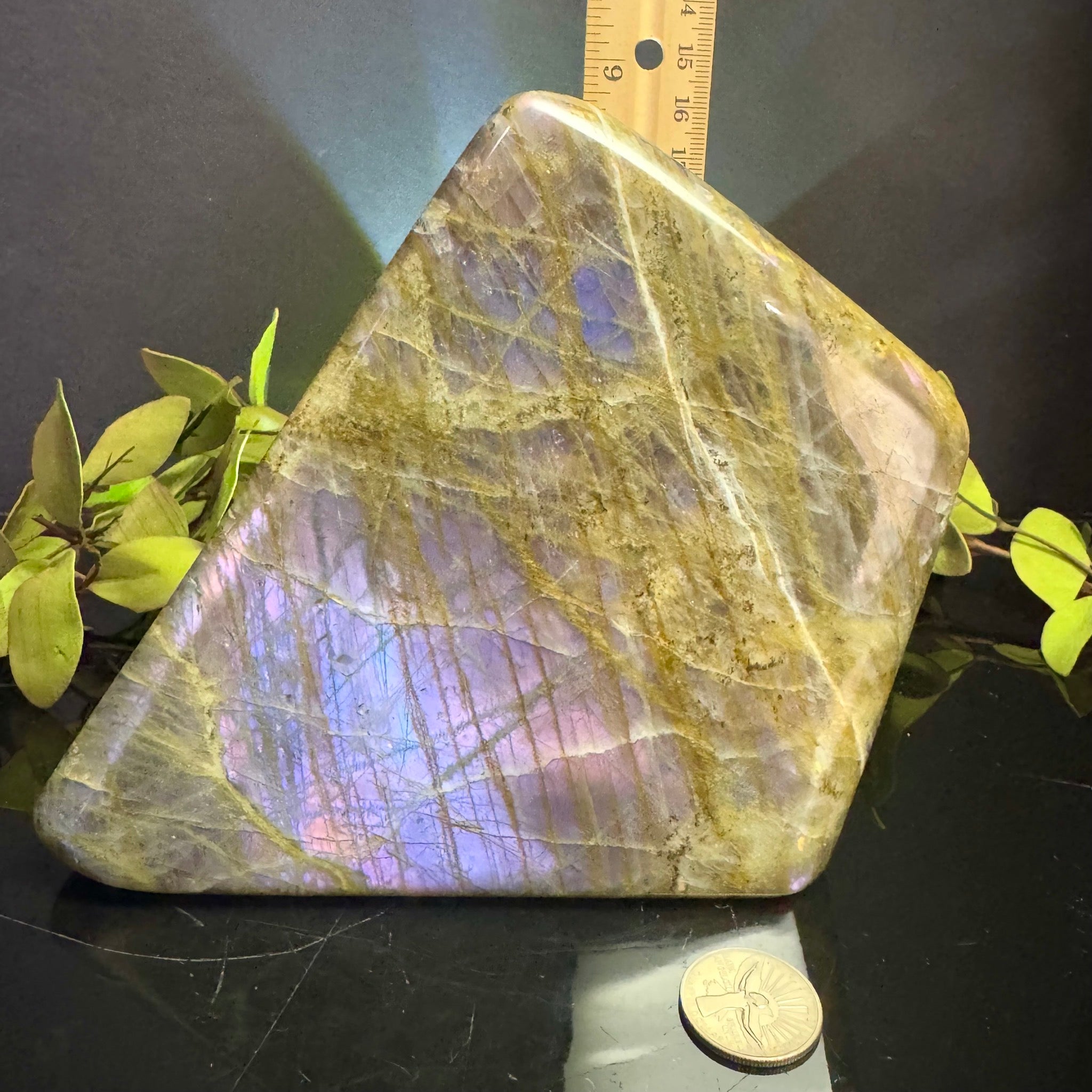 Purple Flash Labradorite Free Form