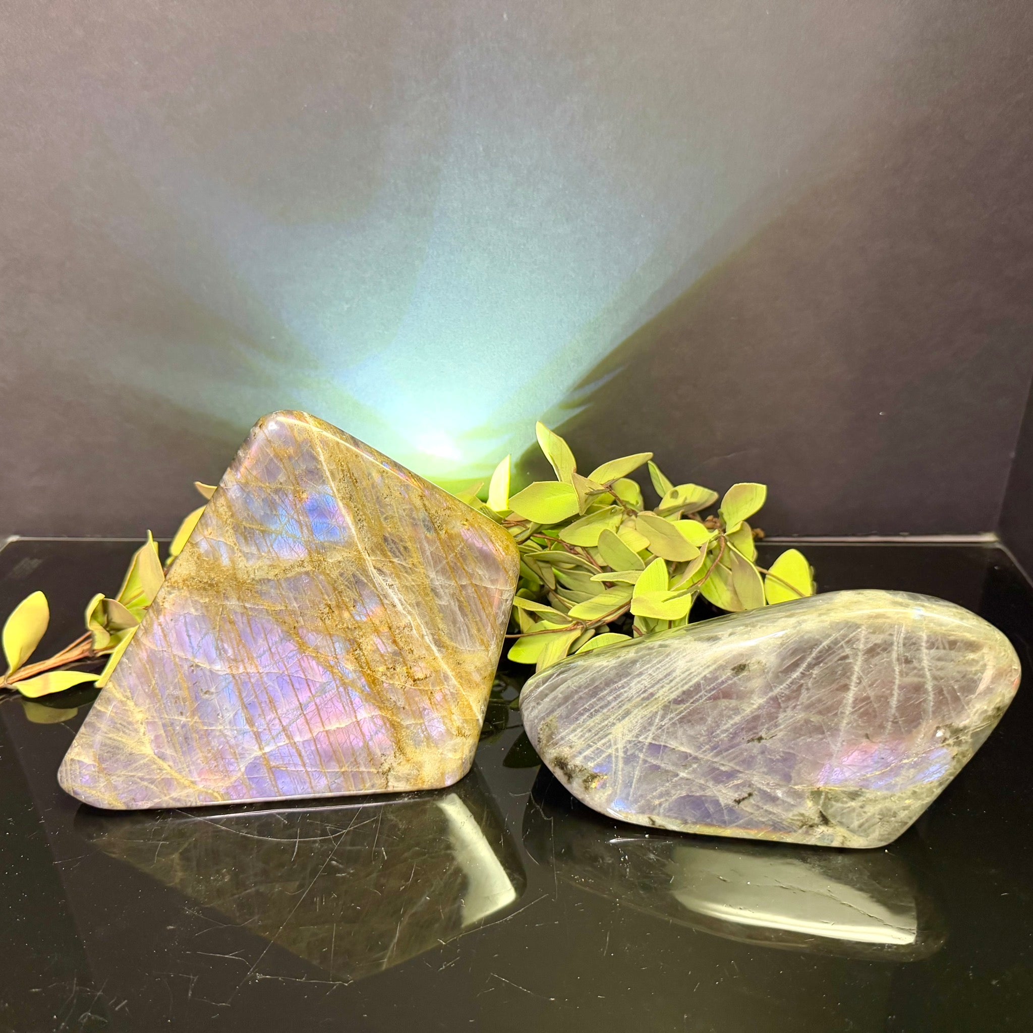 Purple Flash Labradorite Free Form