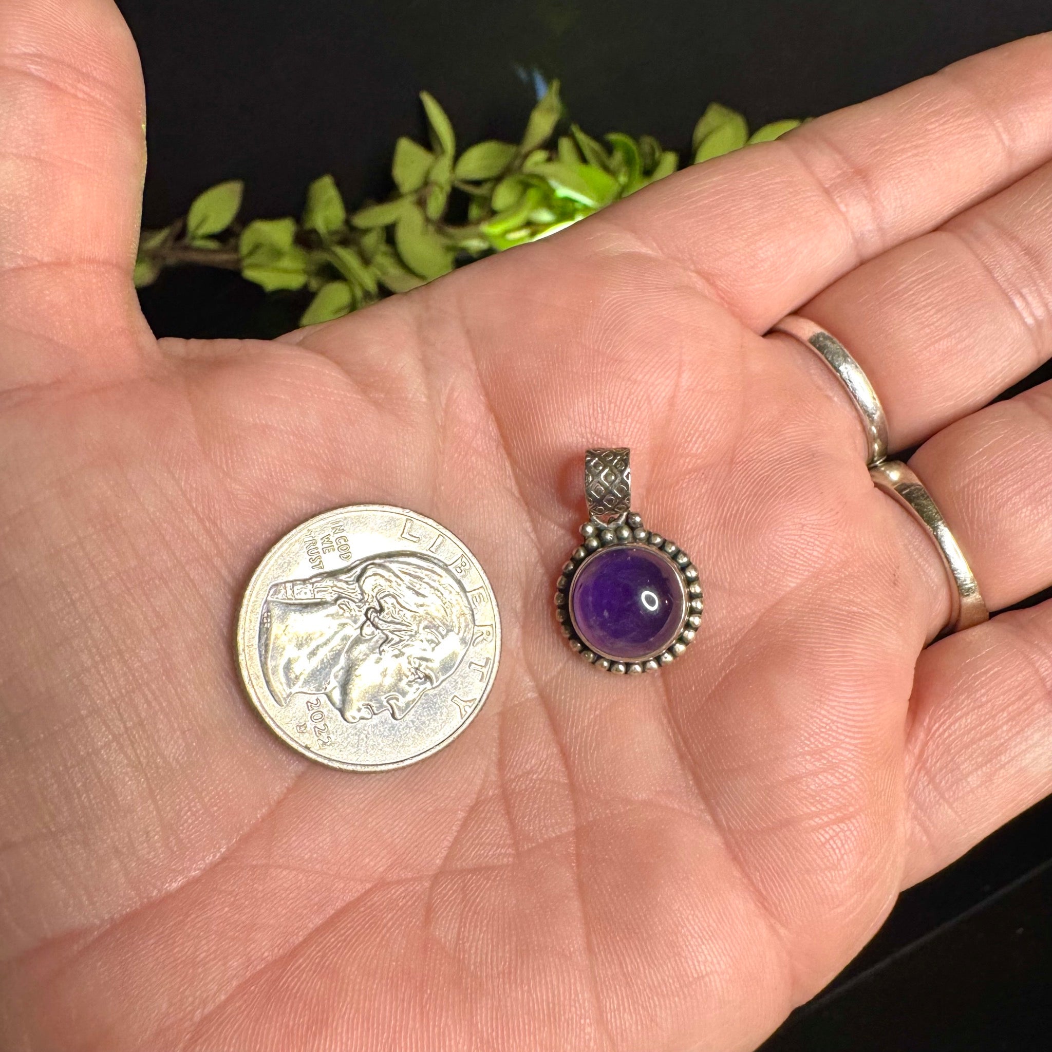 Amethyst Pendant