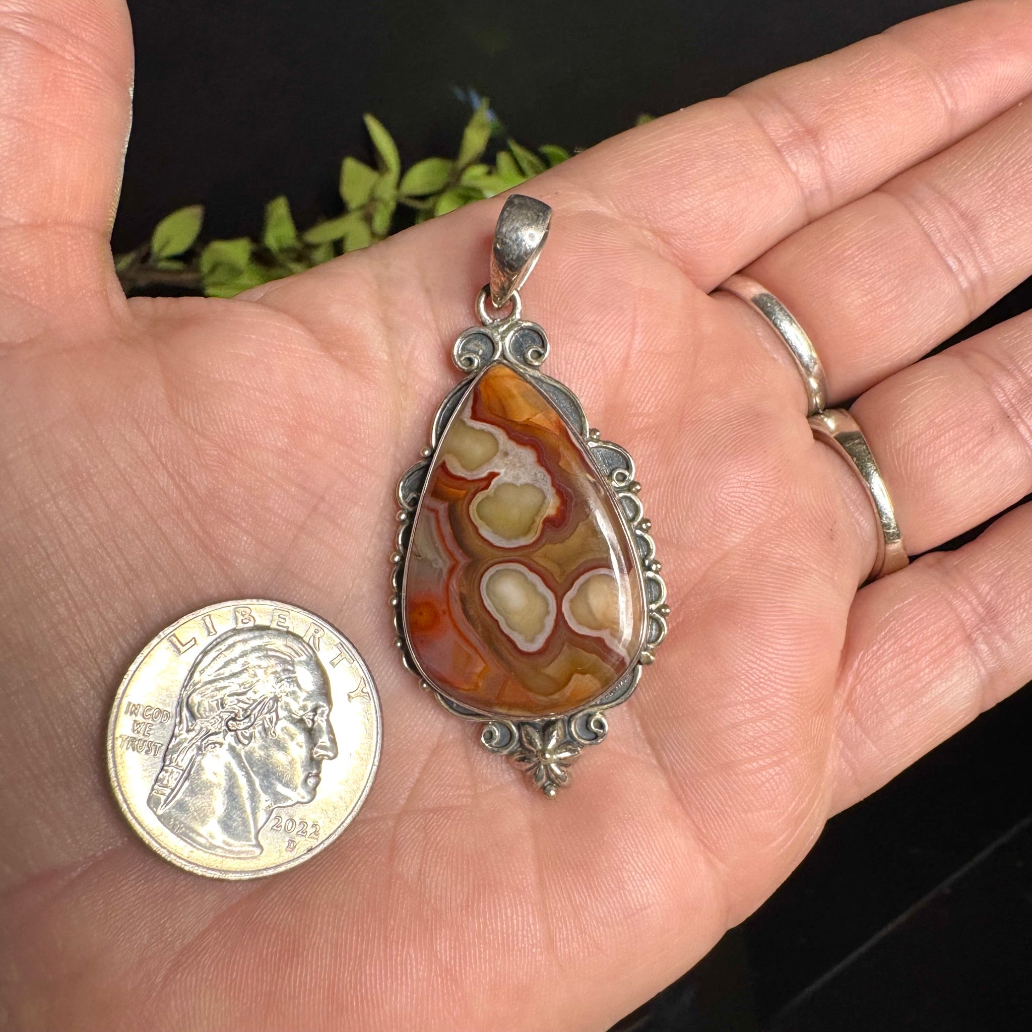 Agate Pendant
