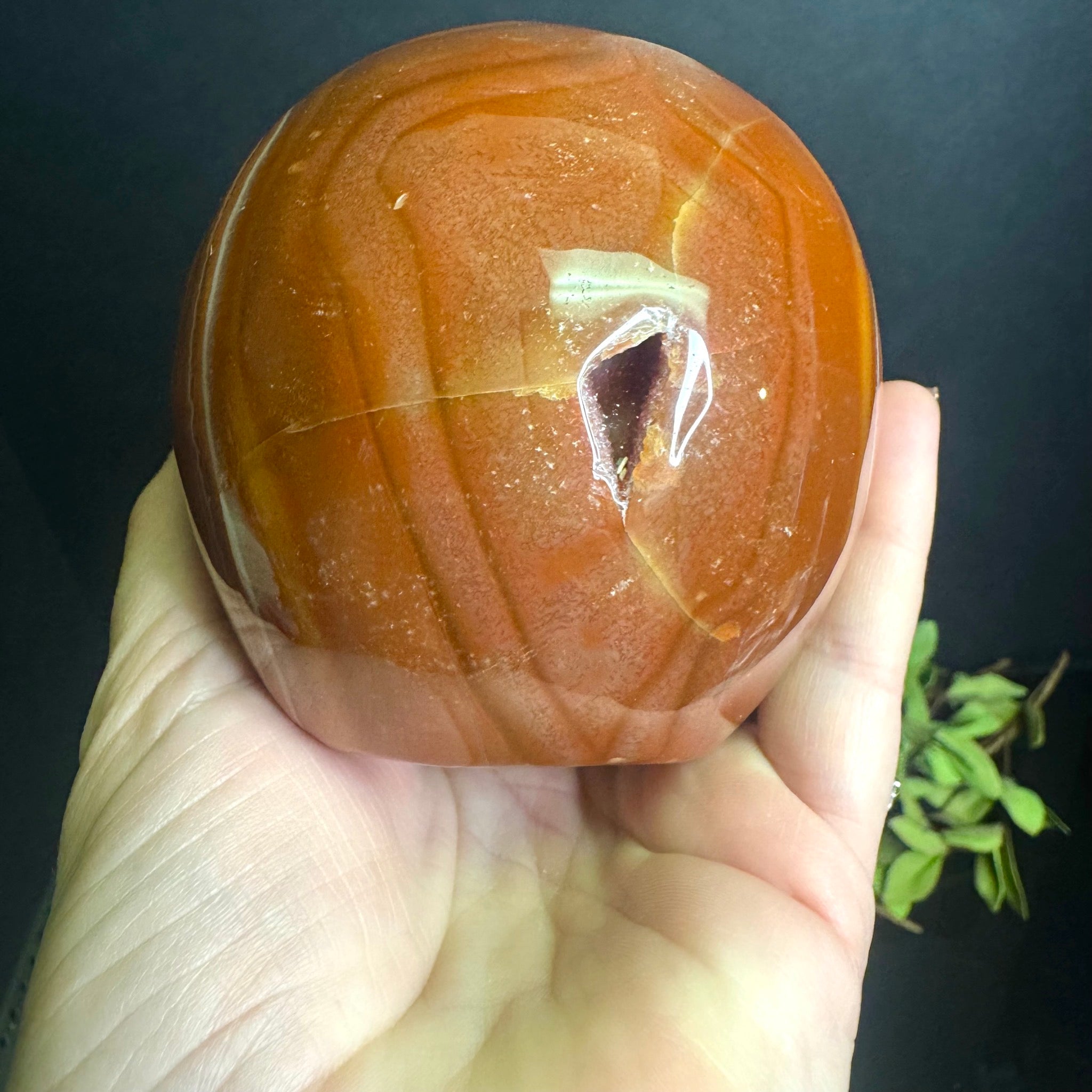 Sardonyx Carved Skull