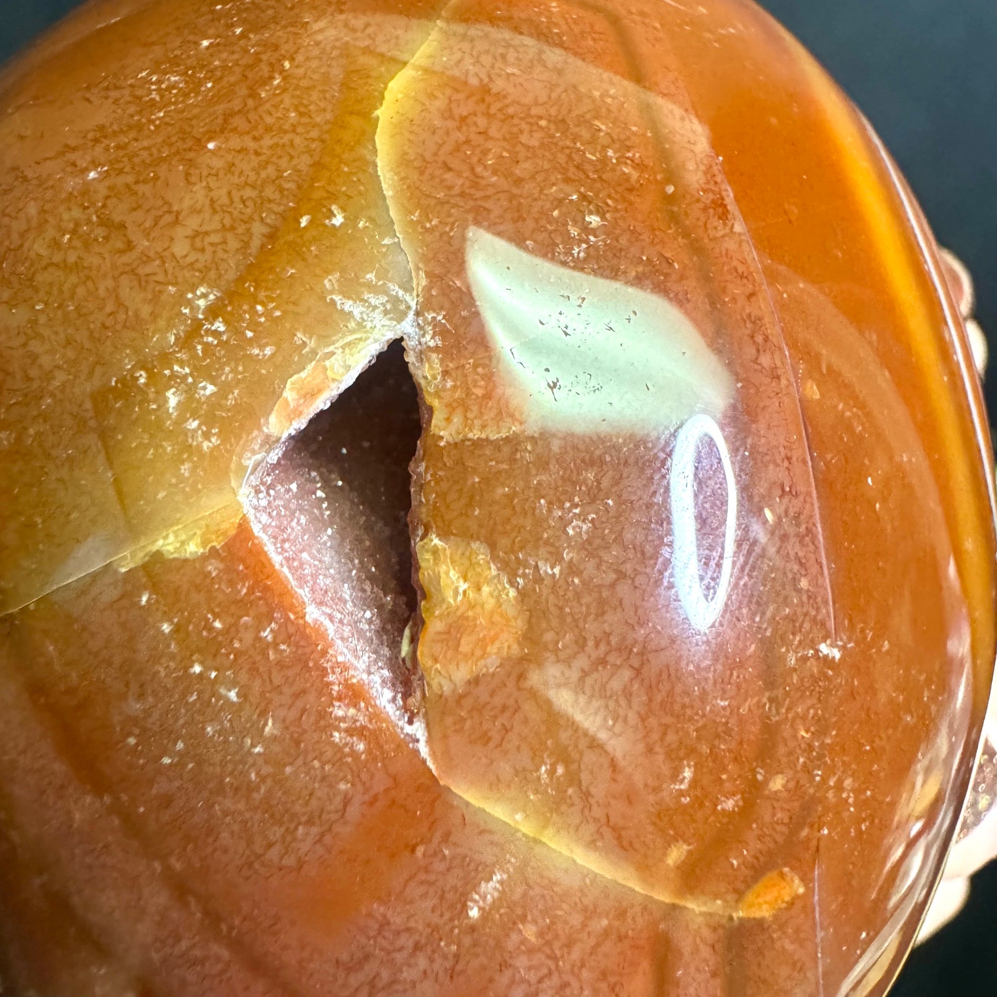 Sardonyx Carved Skull