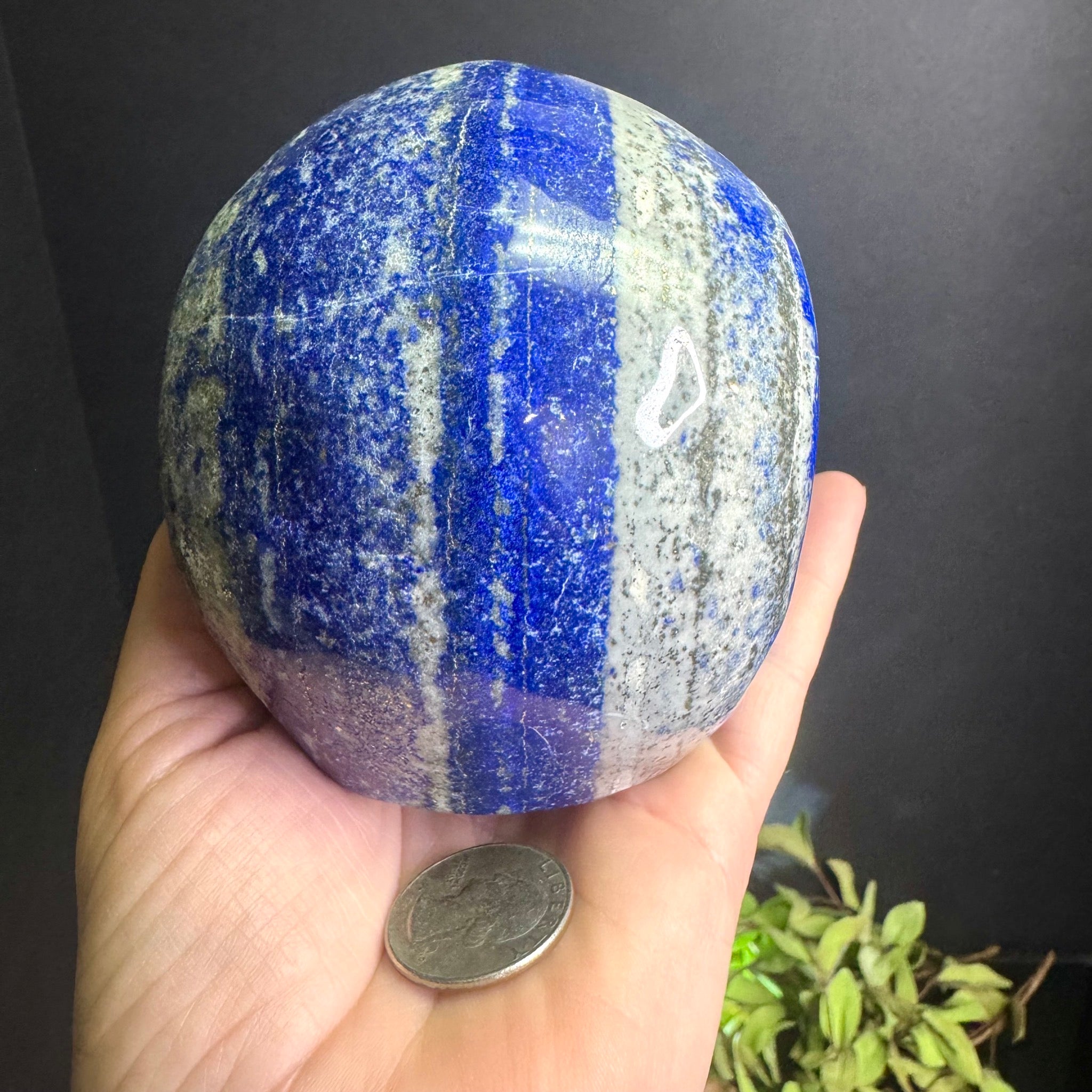 Lapis Lazuli Skull