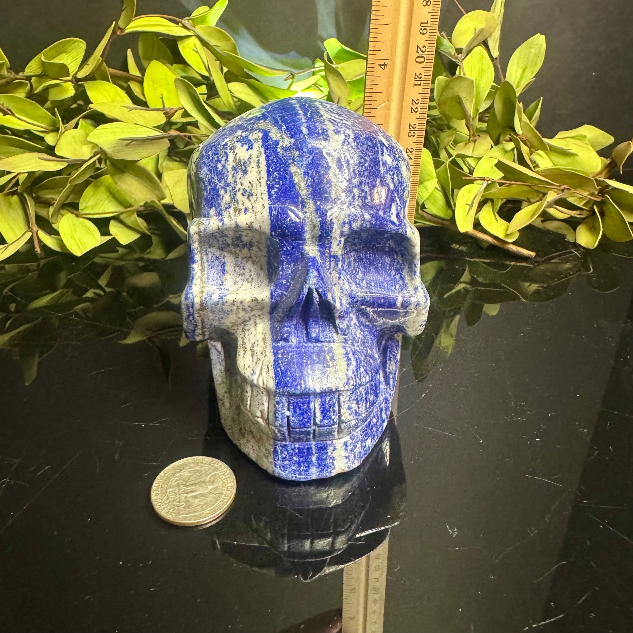 Lapis Lazuli Skull
