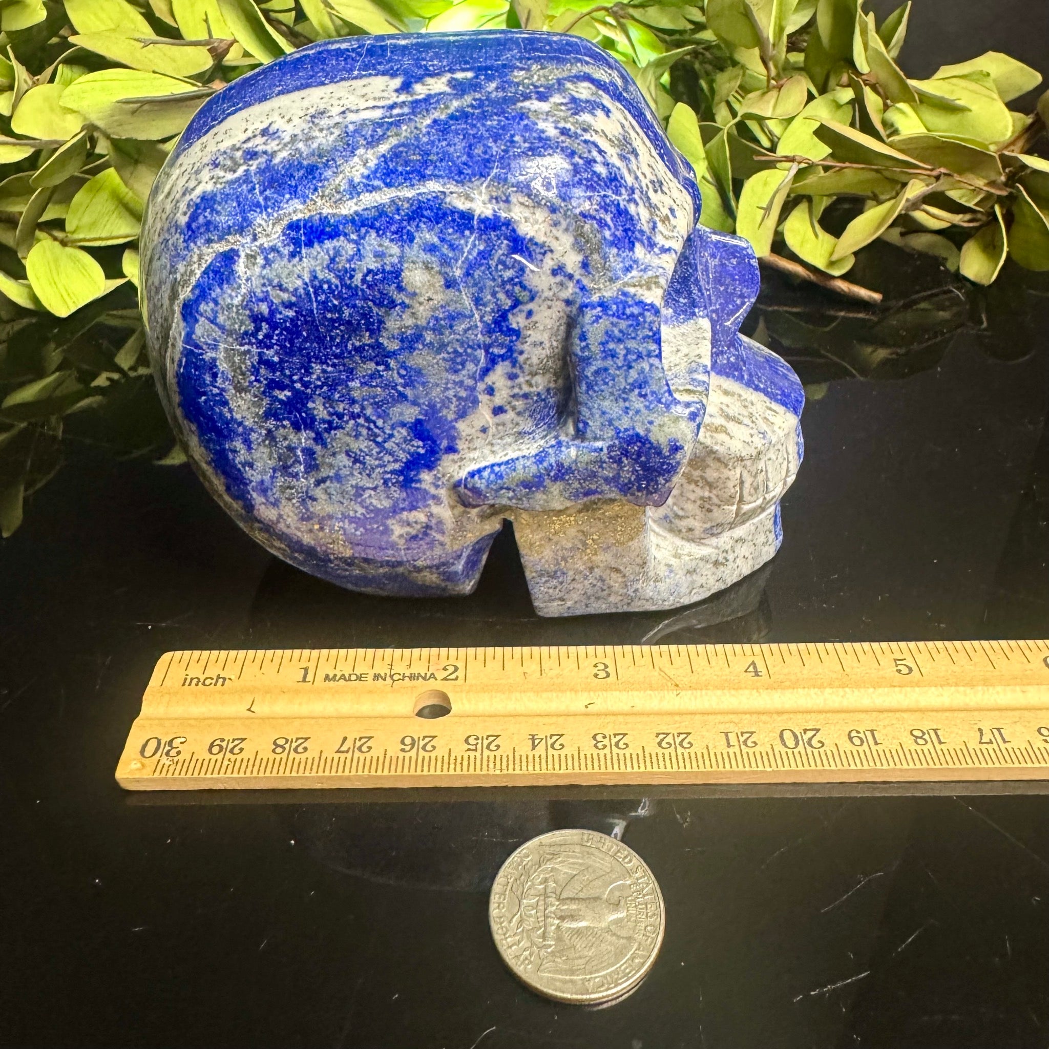Lapis Lazuli Skull
