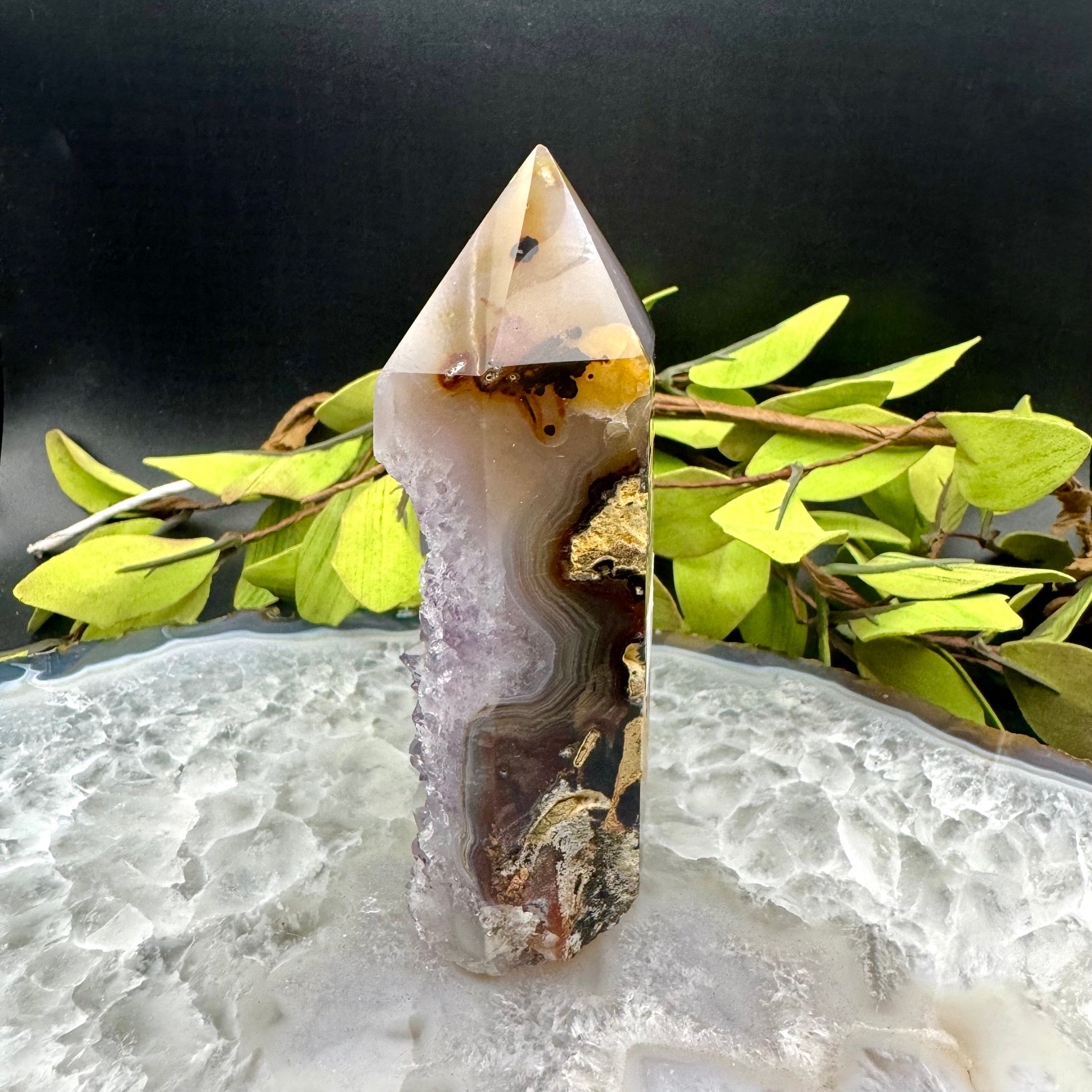 Amethyst & Agate Tower
