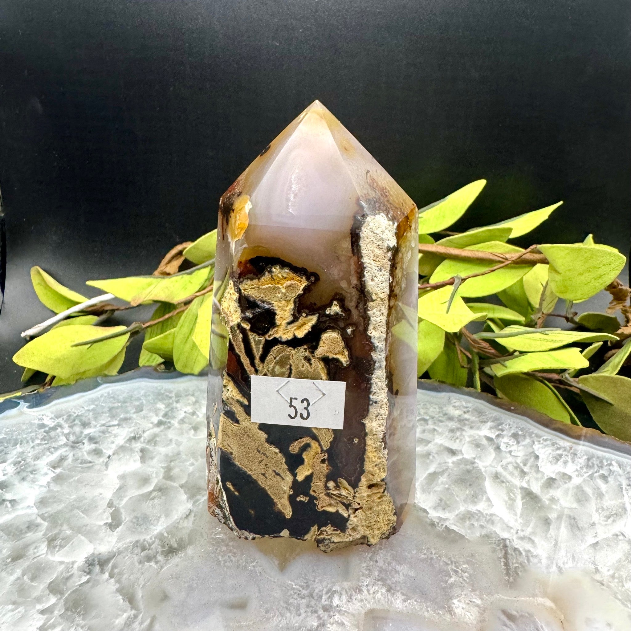 Amethyst & Agate Tower