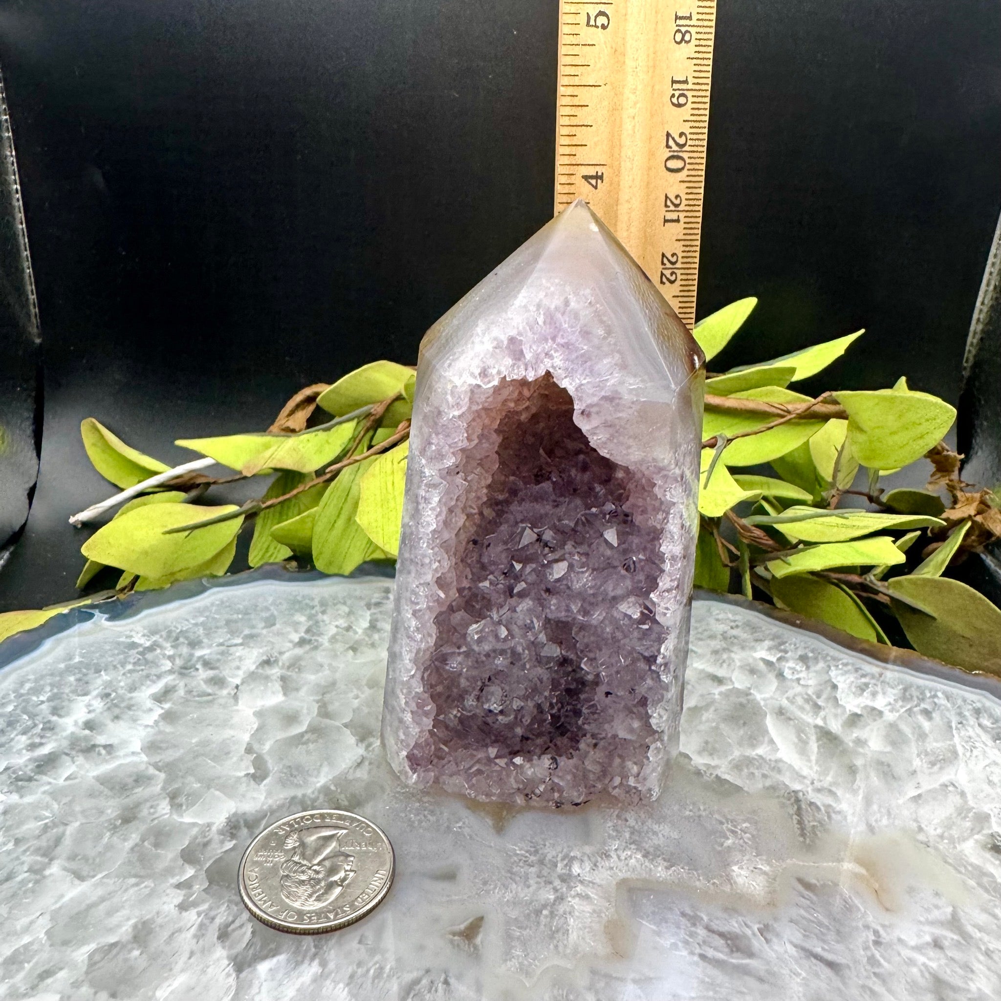 Amethyst & Agate Tower