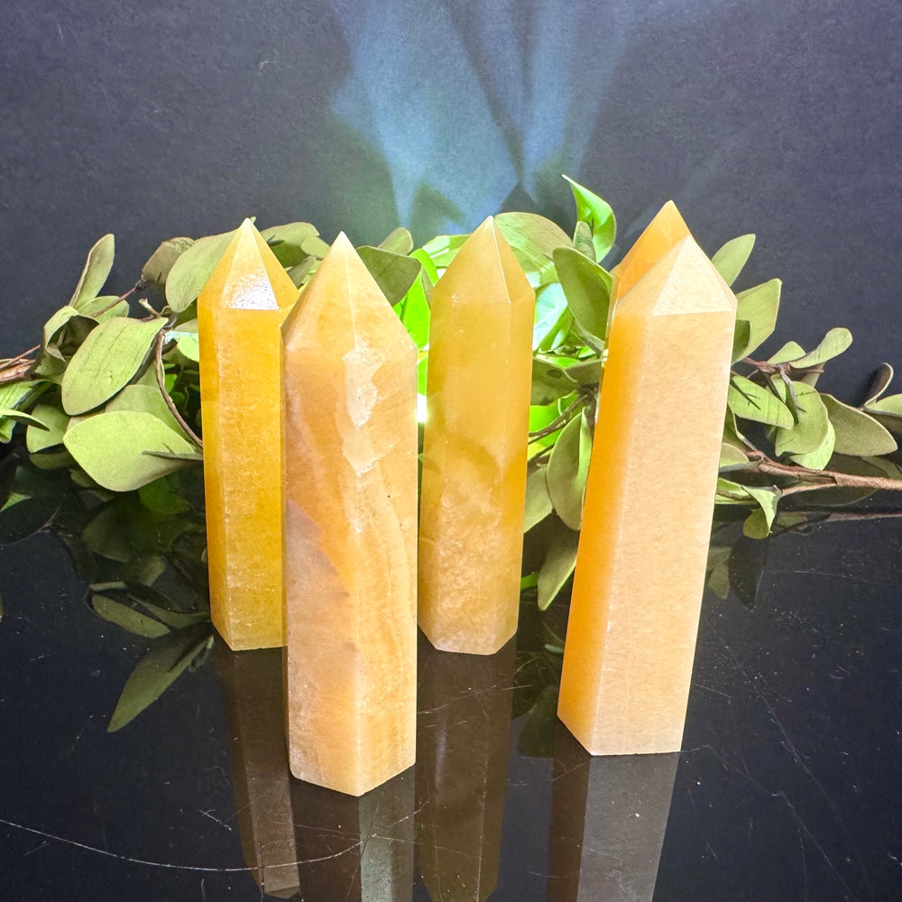 Orange Calcite Tower