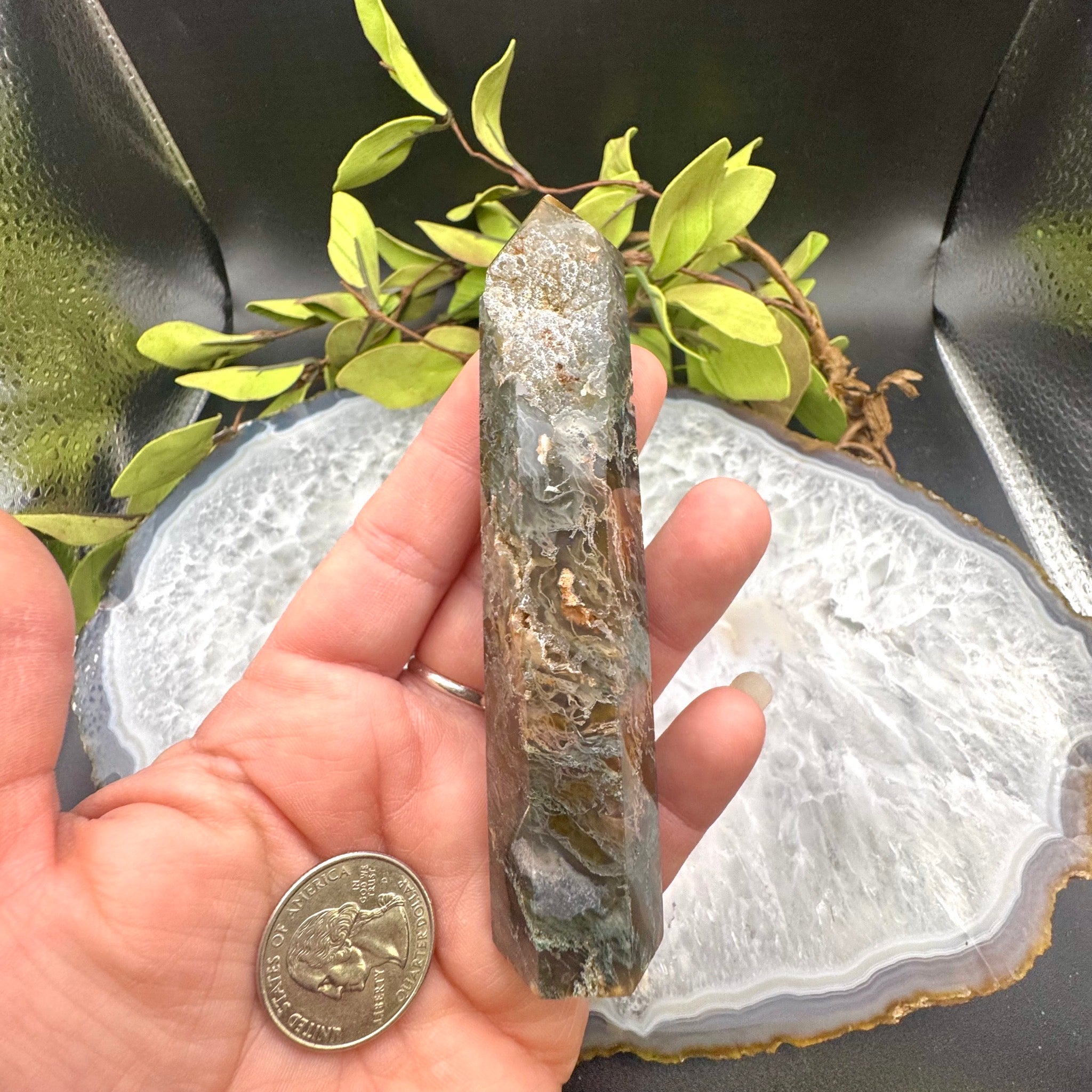 Moss Agate Tower