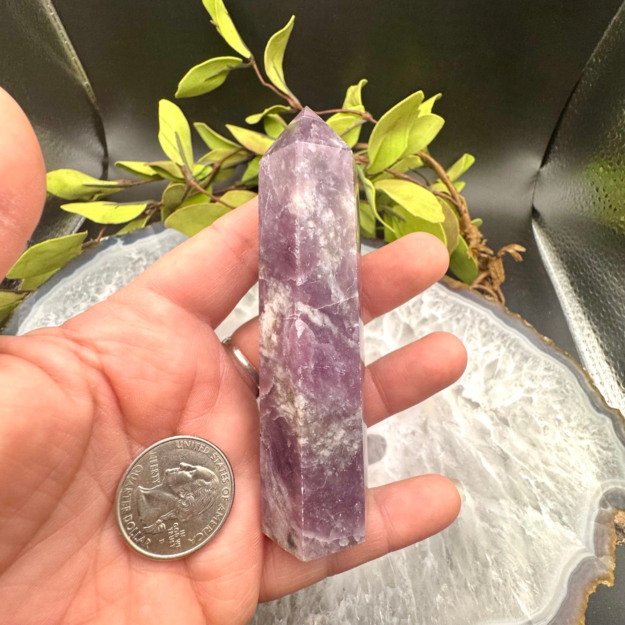 Lepidolite Tower