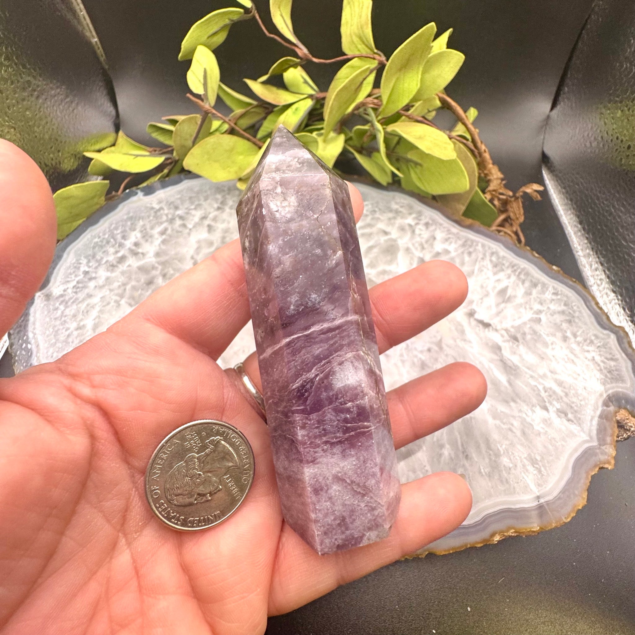 Lepidolite Tower