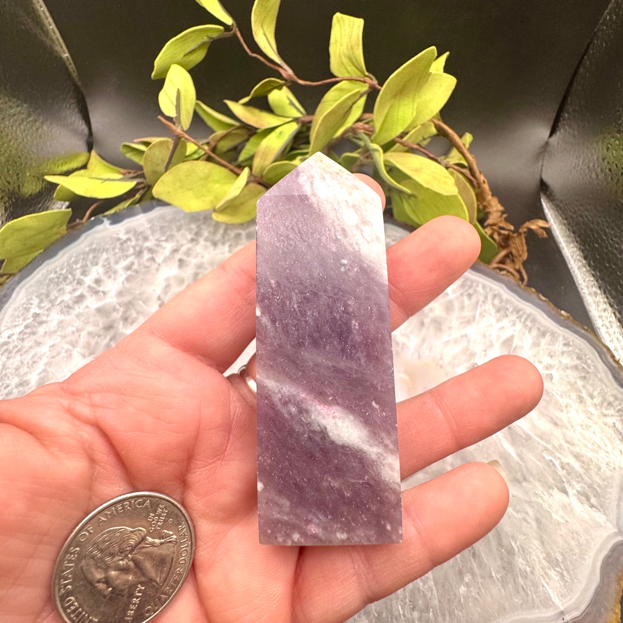 Lepidolite Tower