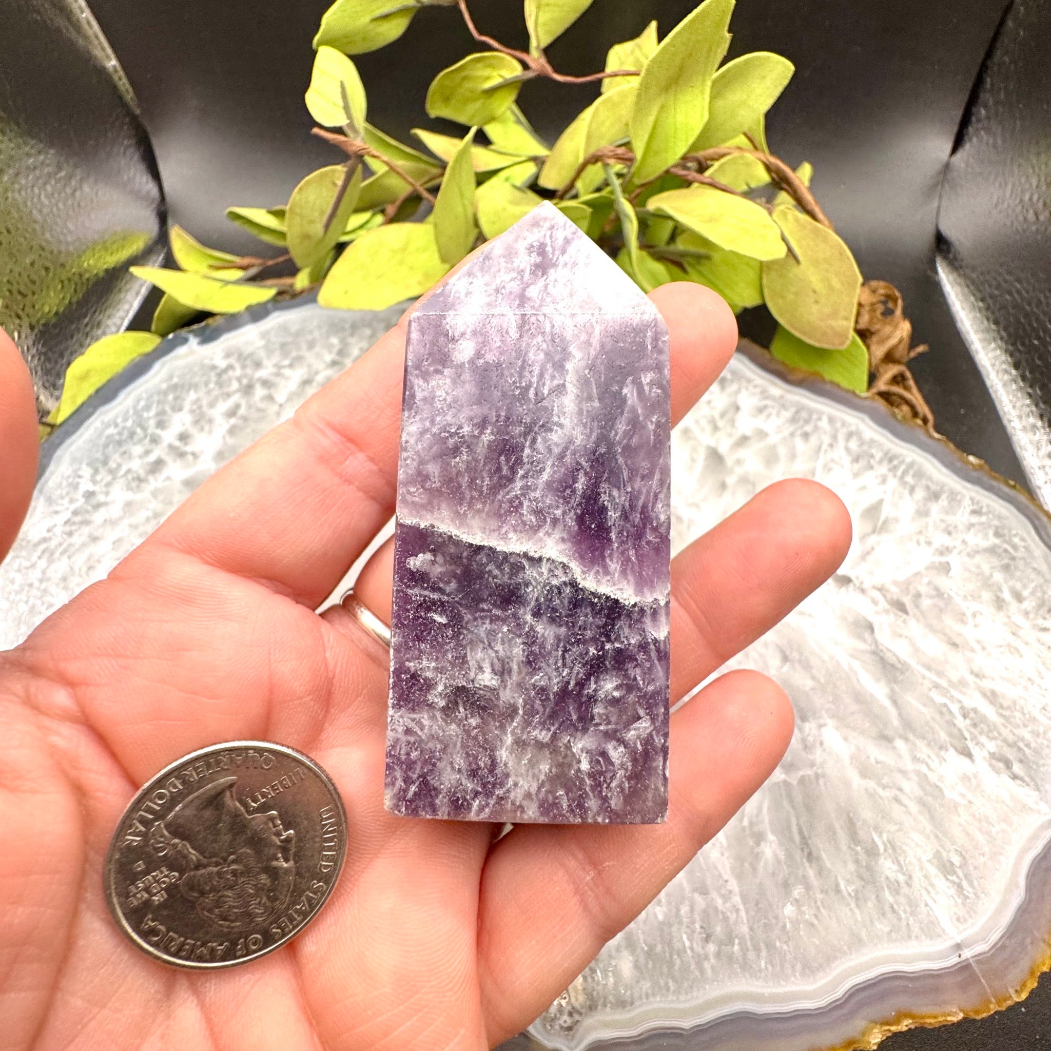 Lepidolite Tower
