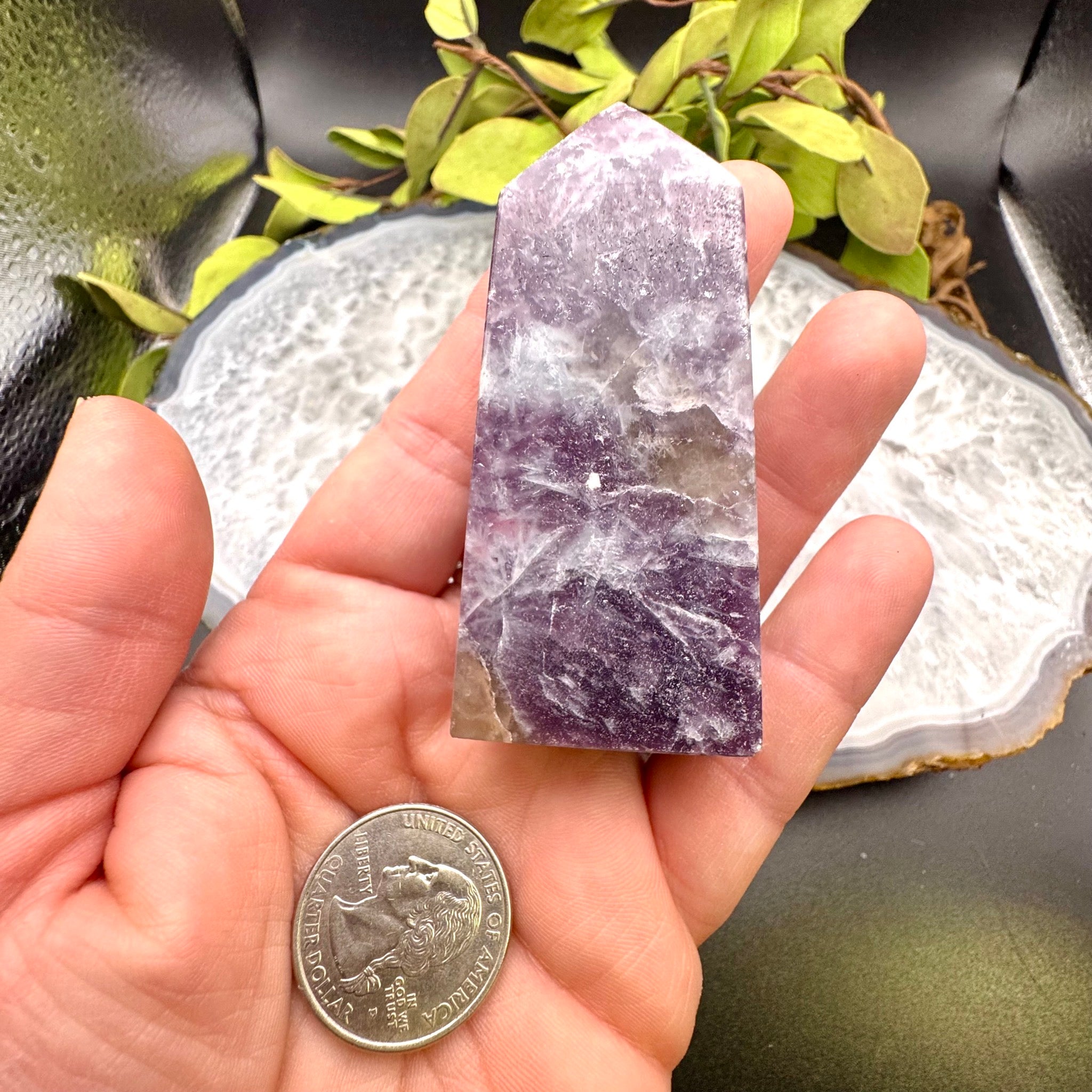 Lepidolite Tower