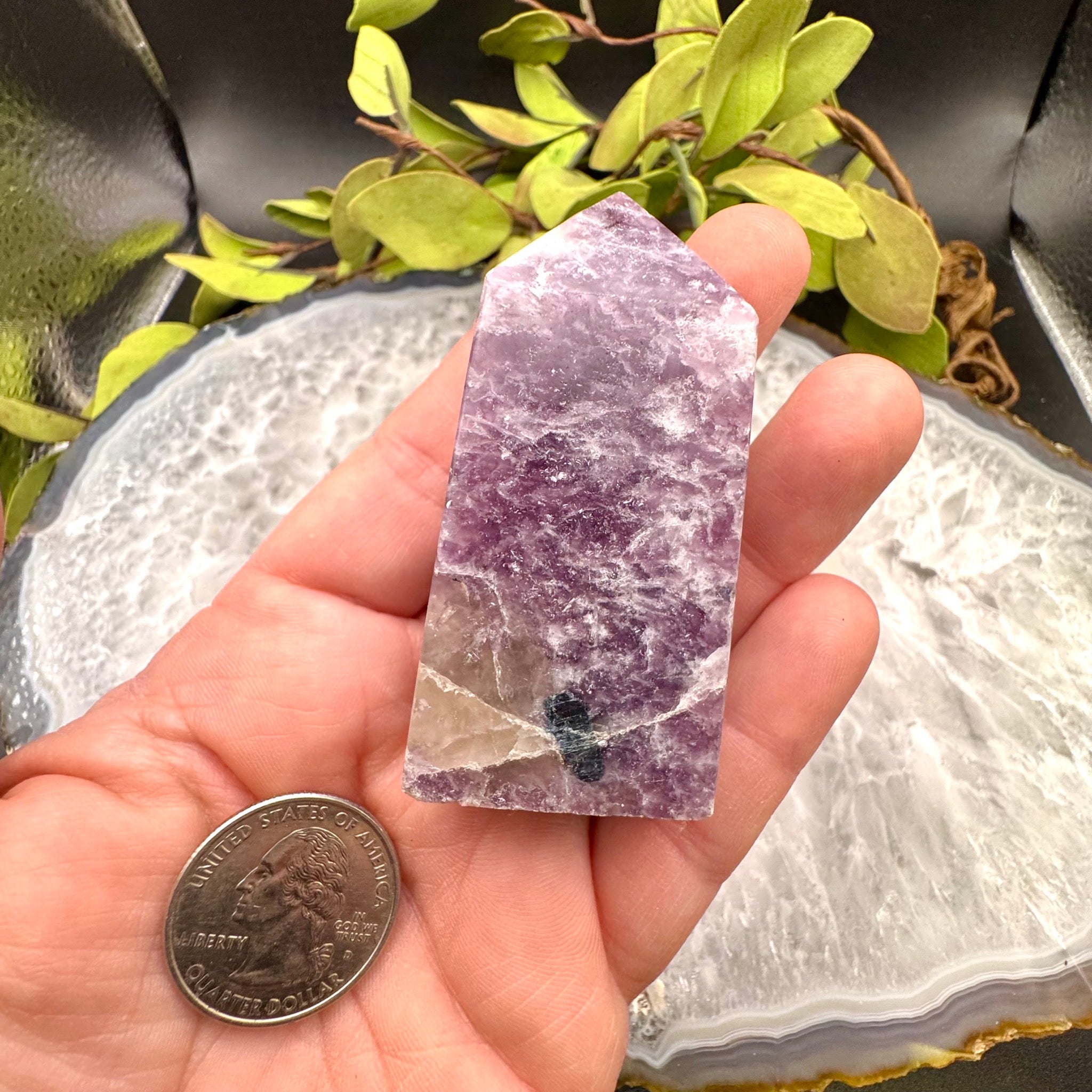 Lepidolite Tower