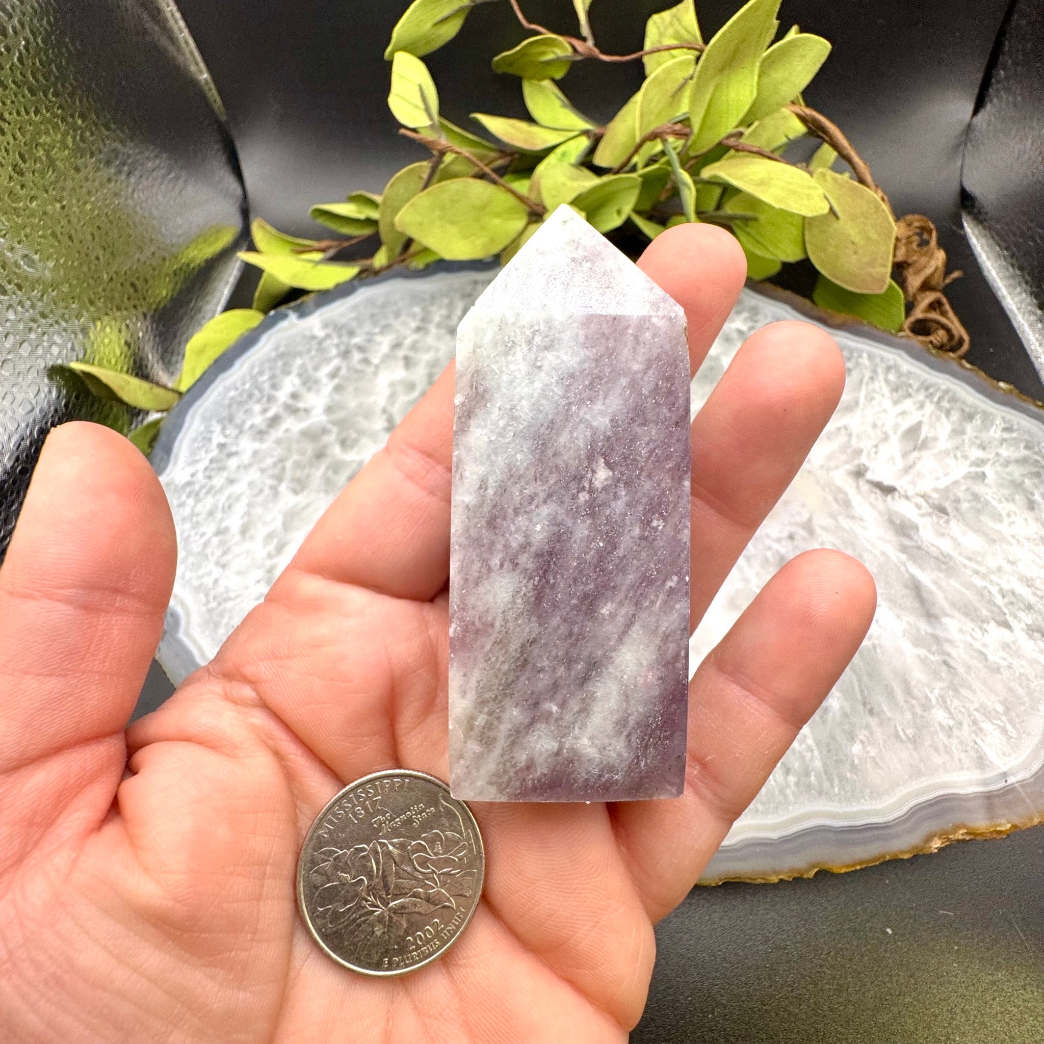 Lepidolite Tower