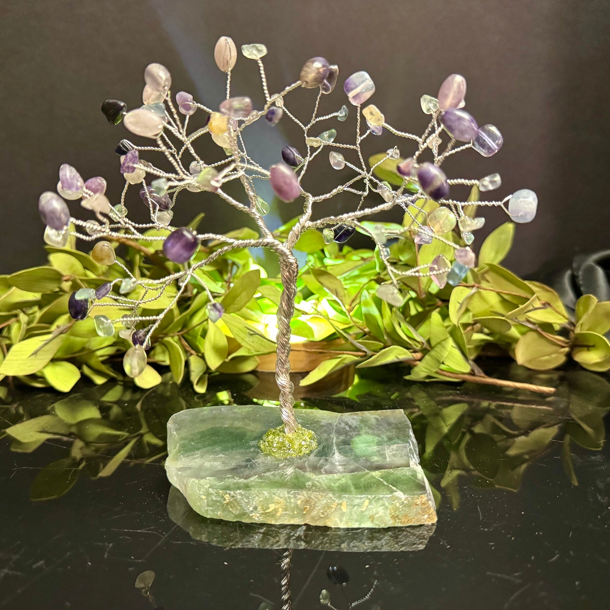 Rainbow Fluorite Mojo Tree
