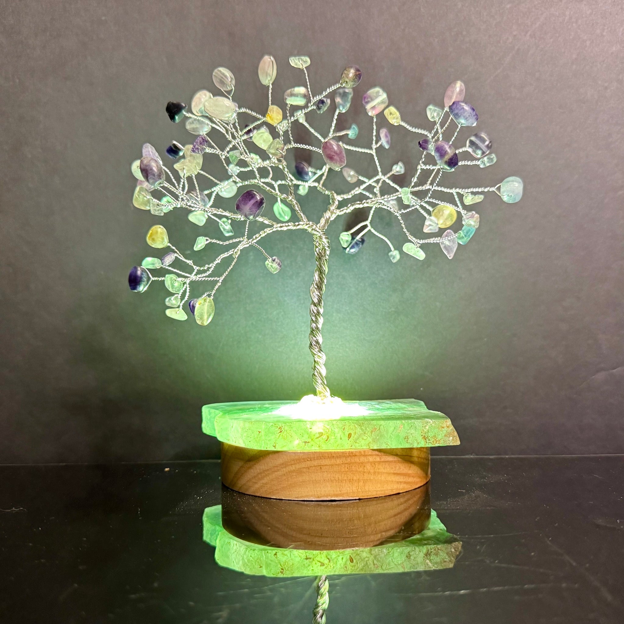 Rainbow Fluorite Mojo Tree