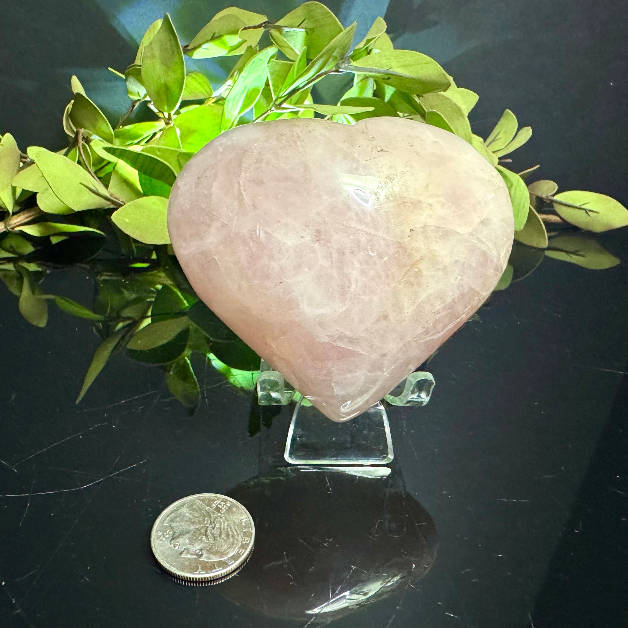 Rose Quartz Heart
