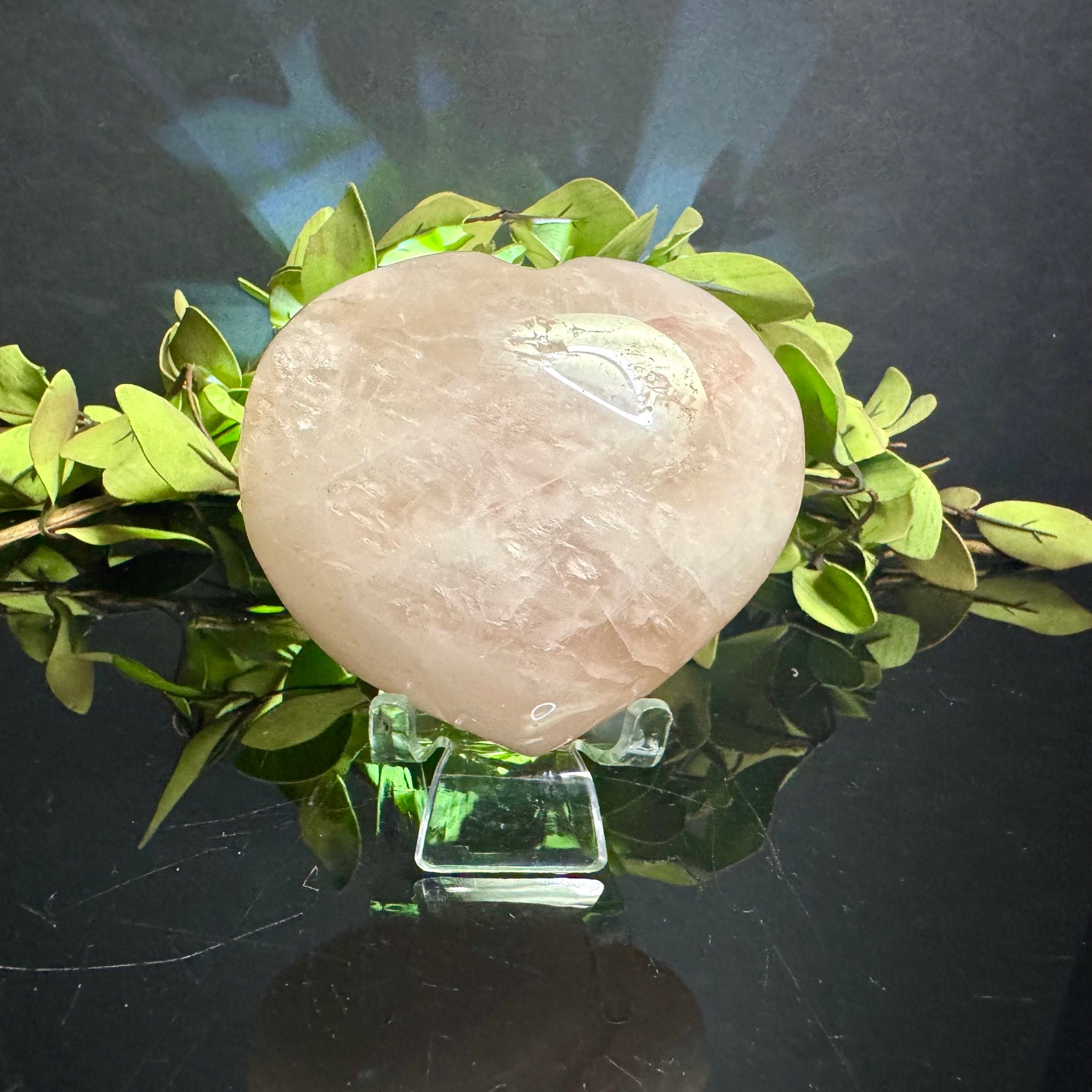 Rose Quartz Heart