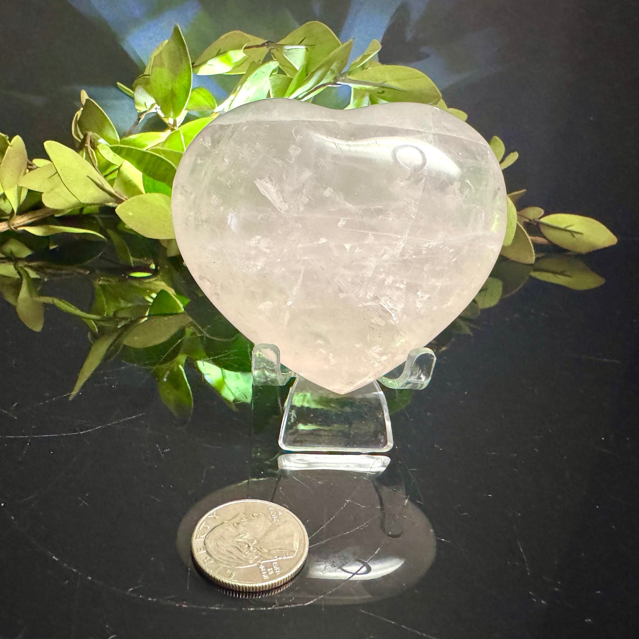 Rose Quartz Heart