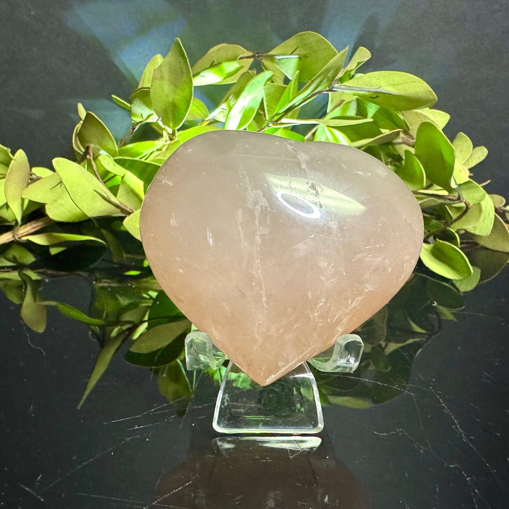 Rose Quartz Heart