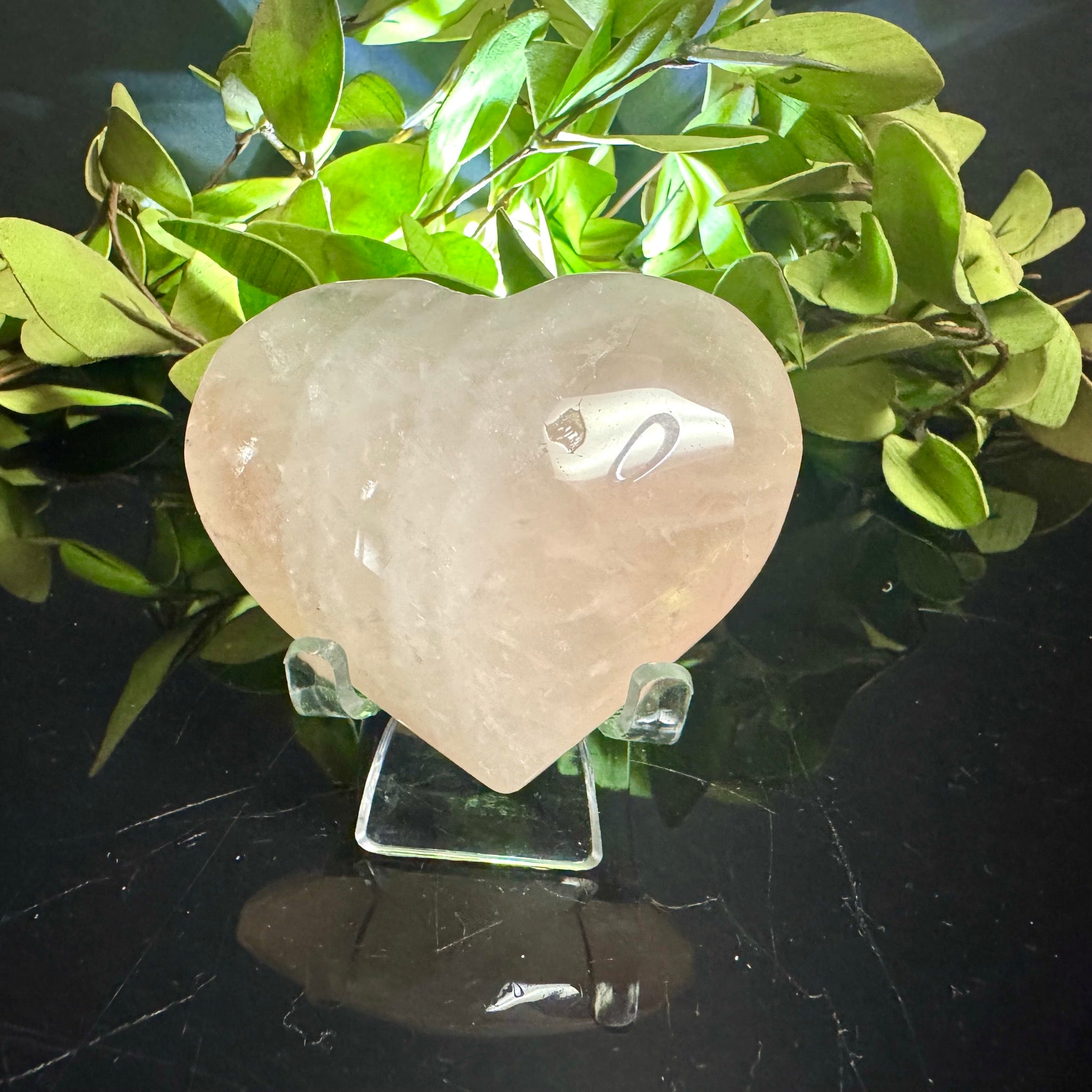 Rose Quartz Heart